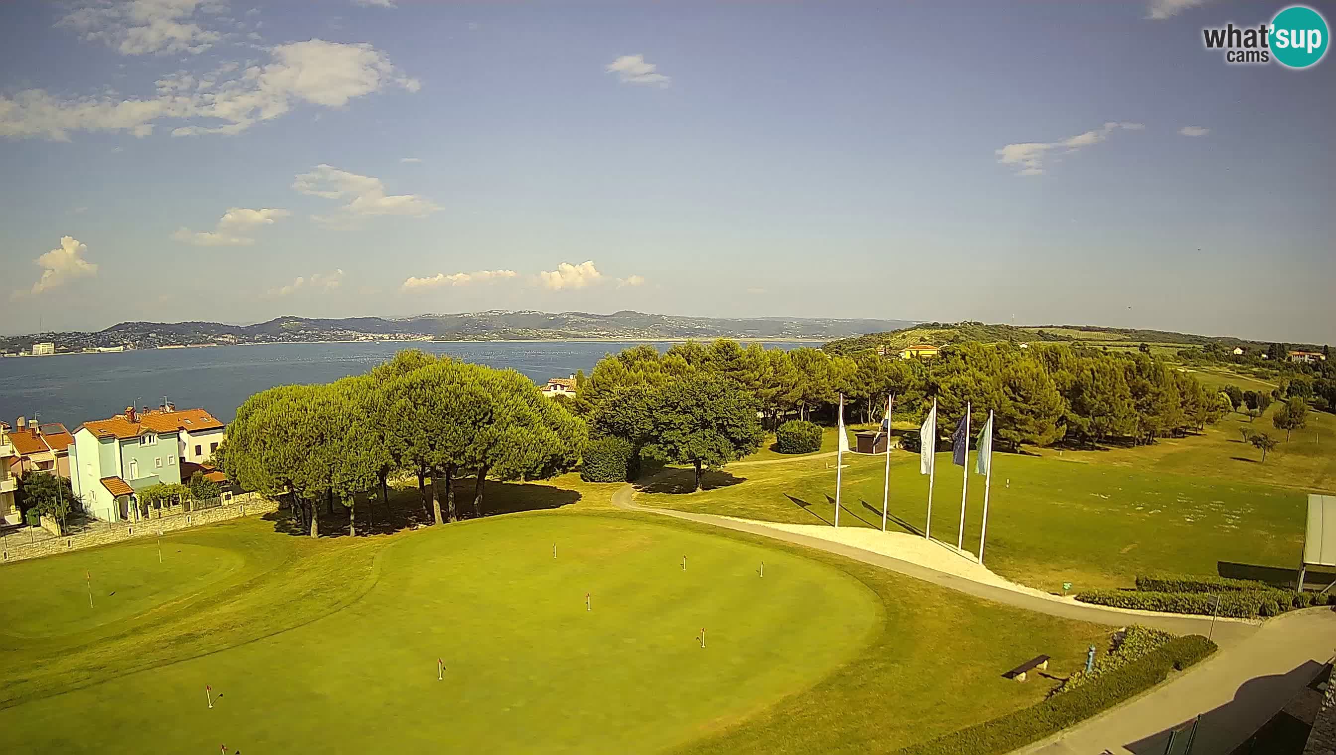 Golf Adriatic Spletna kamera v živo Savudrija – Rezidencija Skiper – Istra – Hrvaška