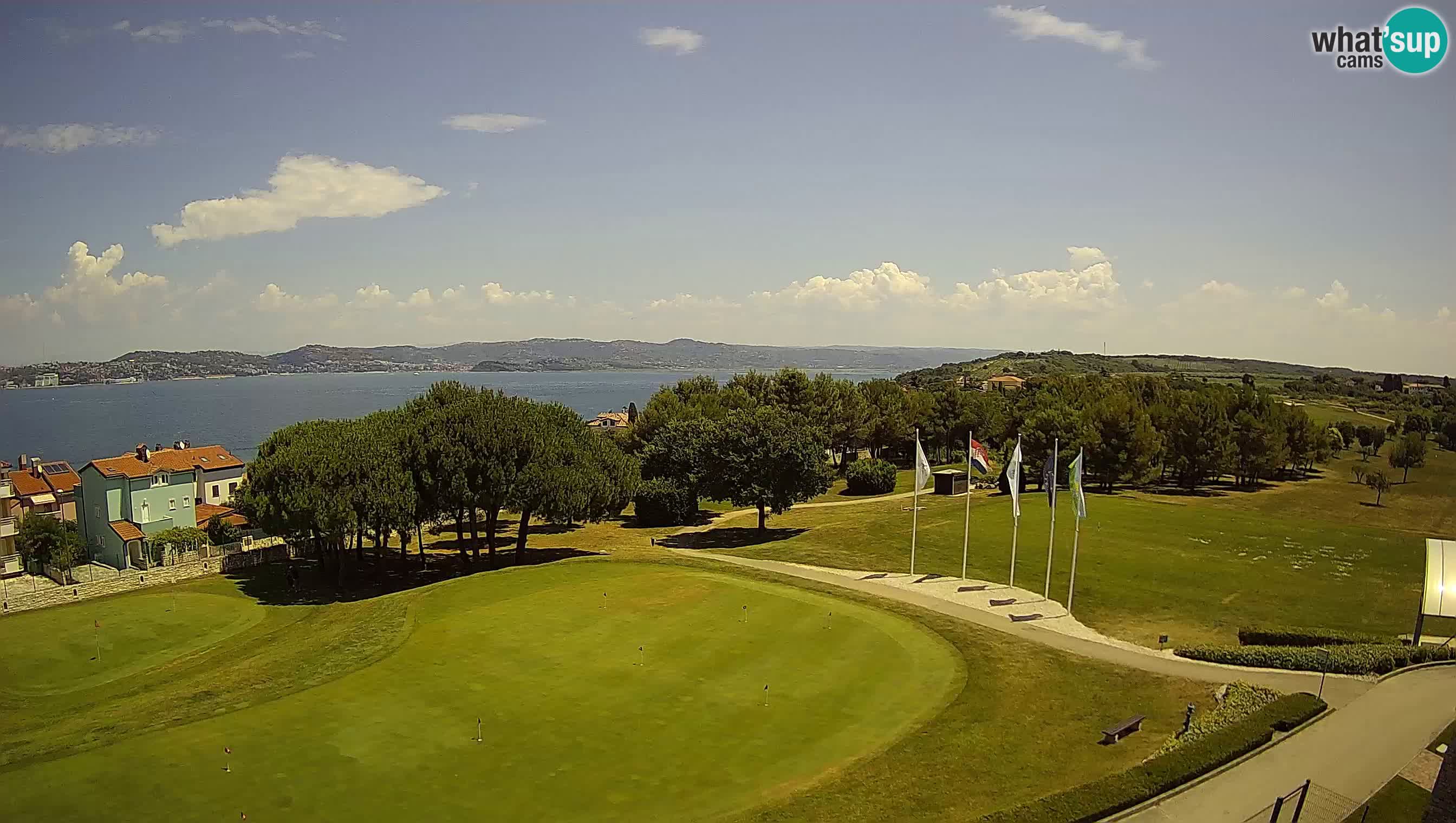 Golf Adriatic Spletna kamera v živo Savudrija – Rezidencija Skiper – Istra – Hrvaška