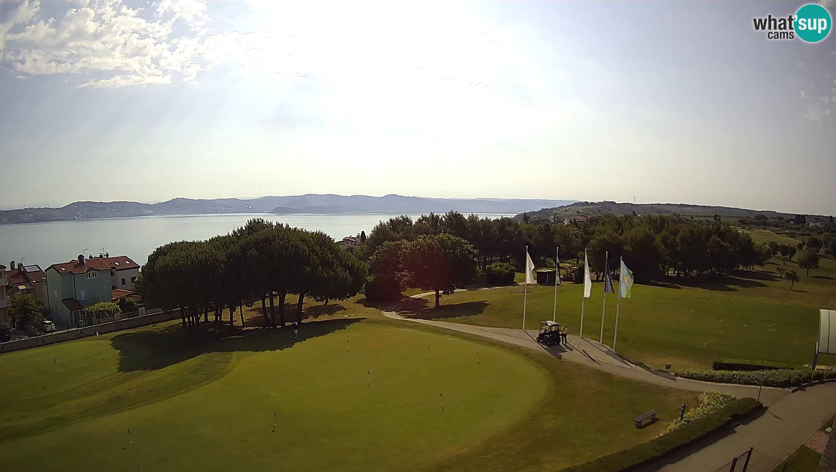 Golf Adriatic Live webcam Savudrija – Rezidencija Skiper – Istria – Croatia