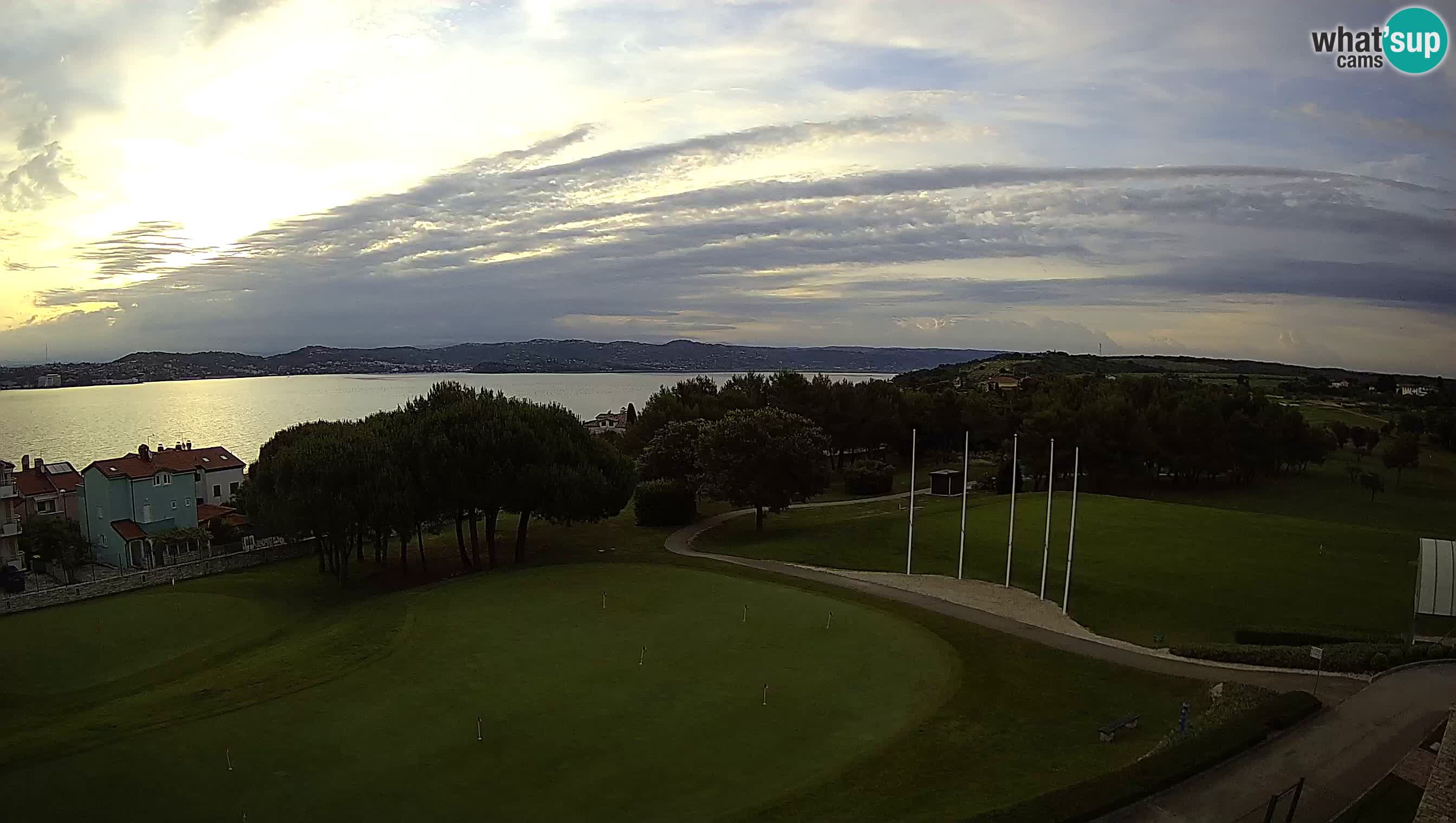 Golf Adriatic Live webcam Savudrija – Rezidencija Skiper – Istria – Croatia