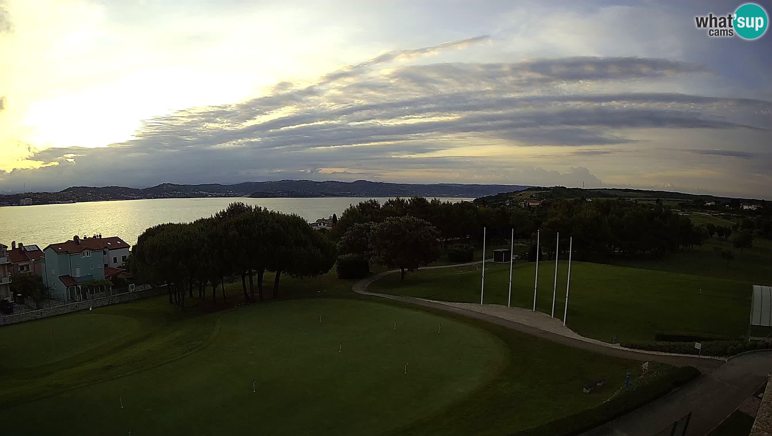Golf Adriatic Spletna kamera v živo Savudrija – Rezidencija Skiper – Istra – Hrvaška