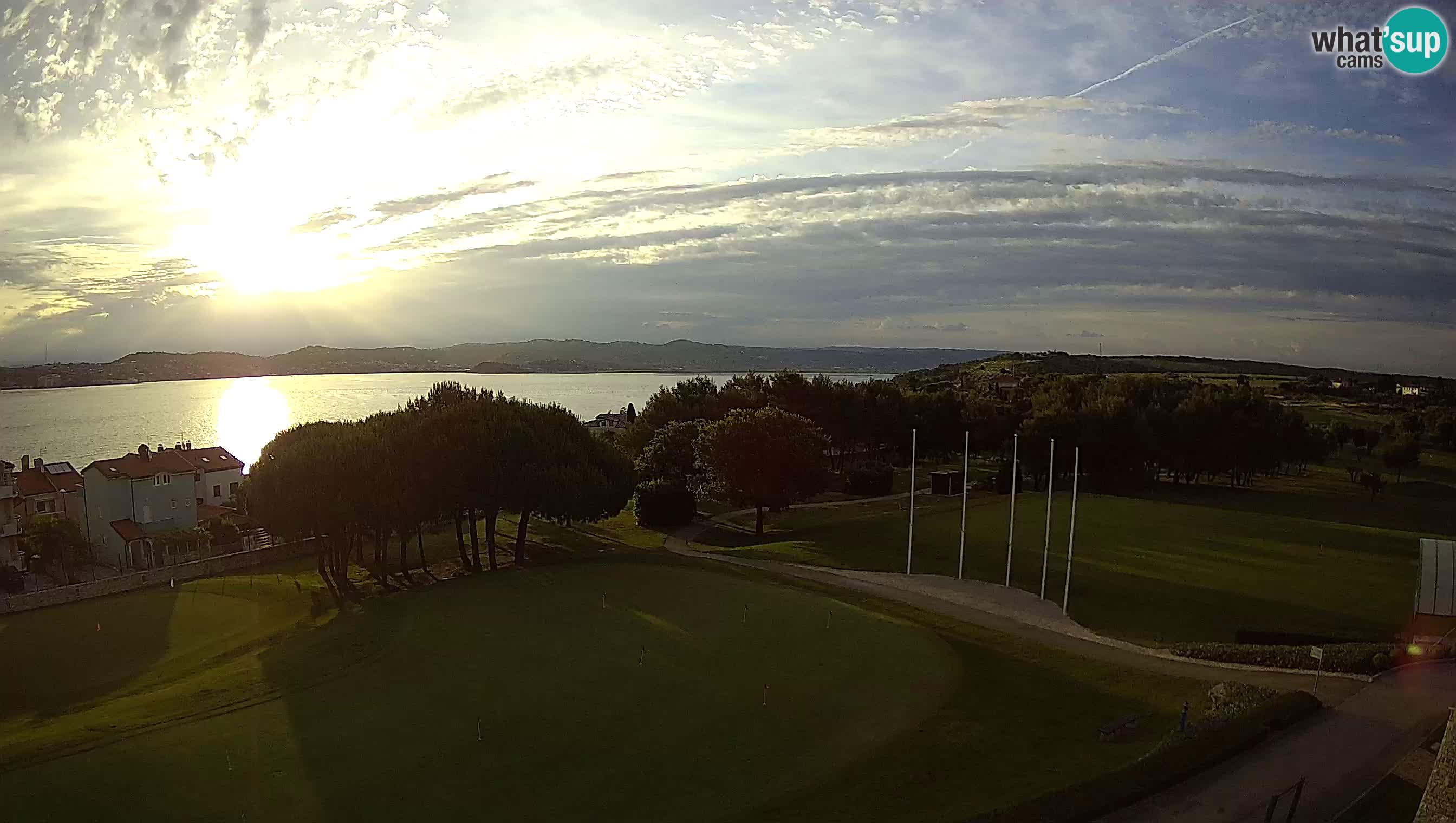 Golf Adriatic Live webcam Savudrija – Rezidencija Skiper – Istria – Croazia