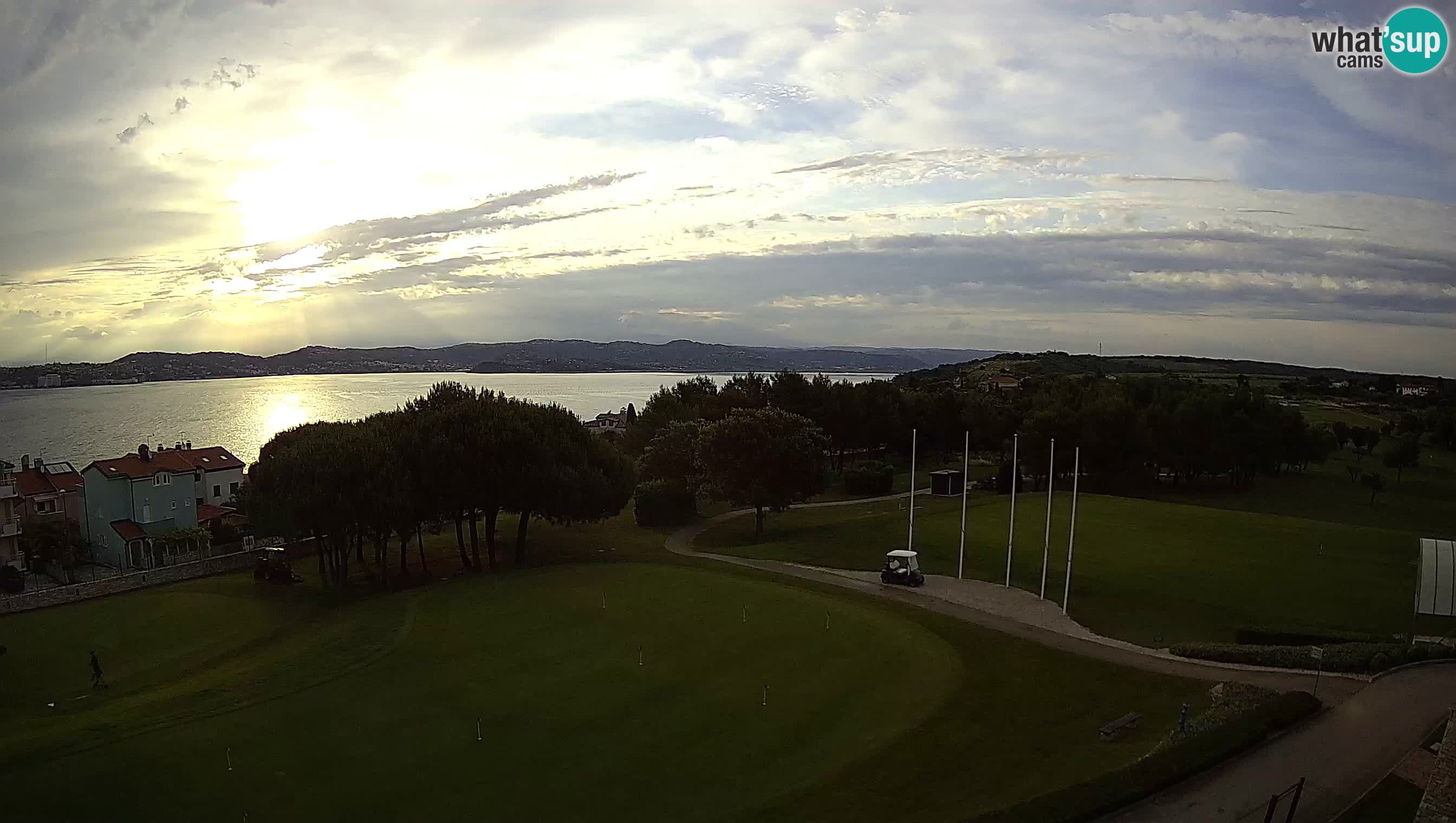 Golf Adriatic Spletna kamera v živo Savudrija – Rezidencija Skiper – Istra – Hrvaška