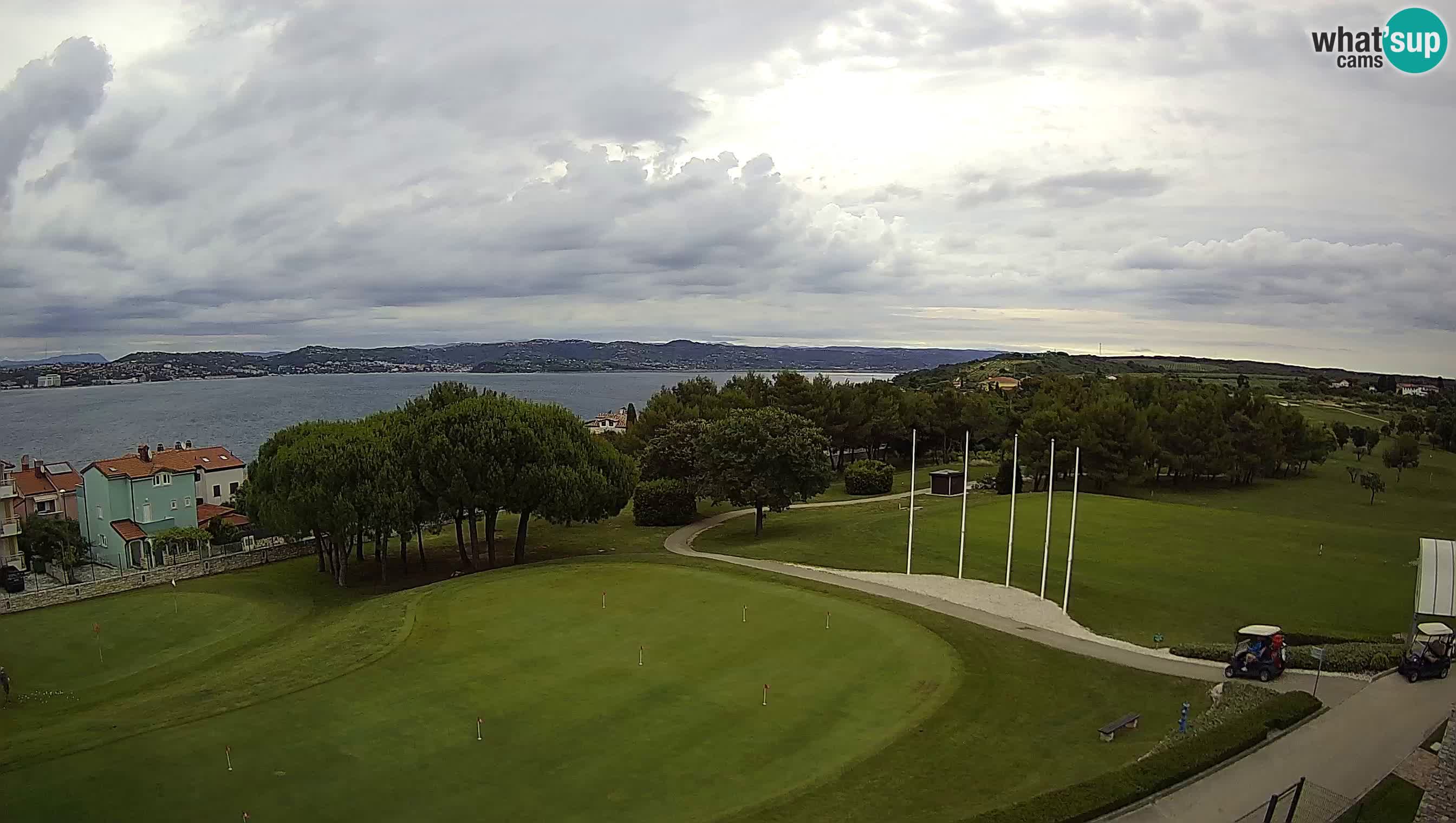Golf Adriatic Live webcam Savudrija – Rezidencija Skiper – Istria – Croatia