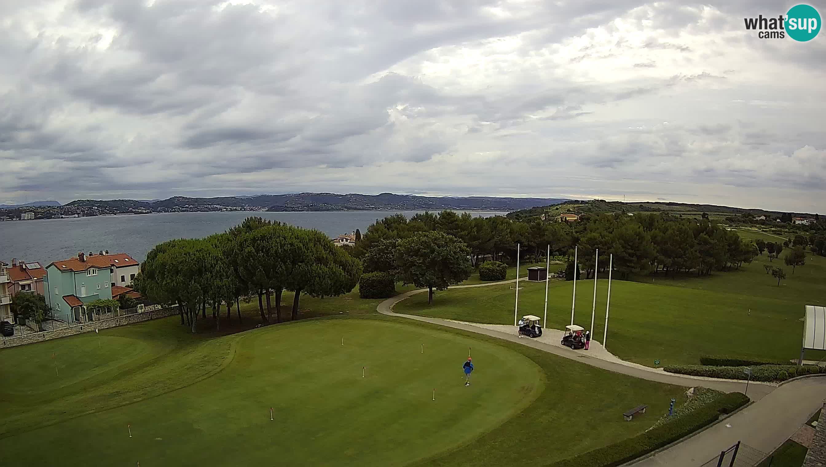 Golf Adriatic Live webcam Savudrija – Rezidencija Skiper – Istria – Croatia