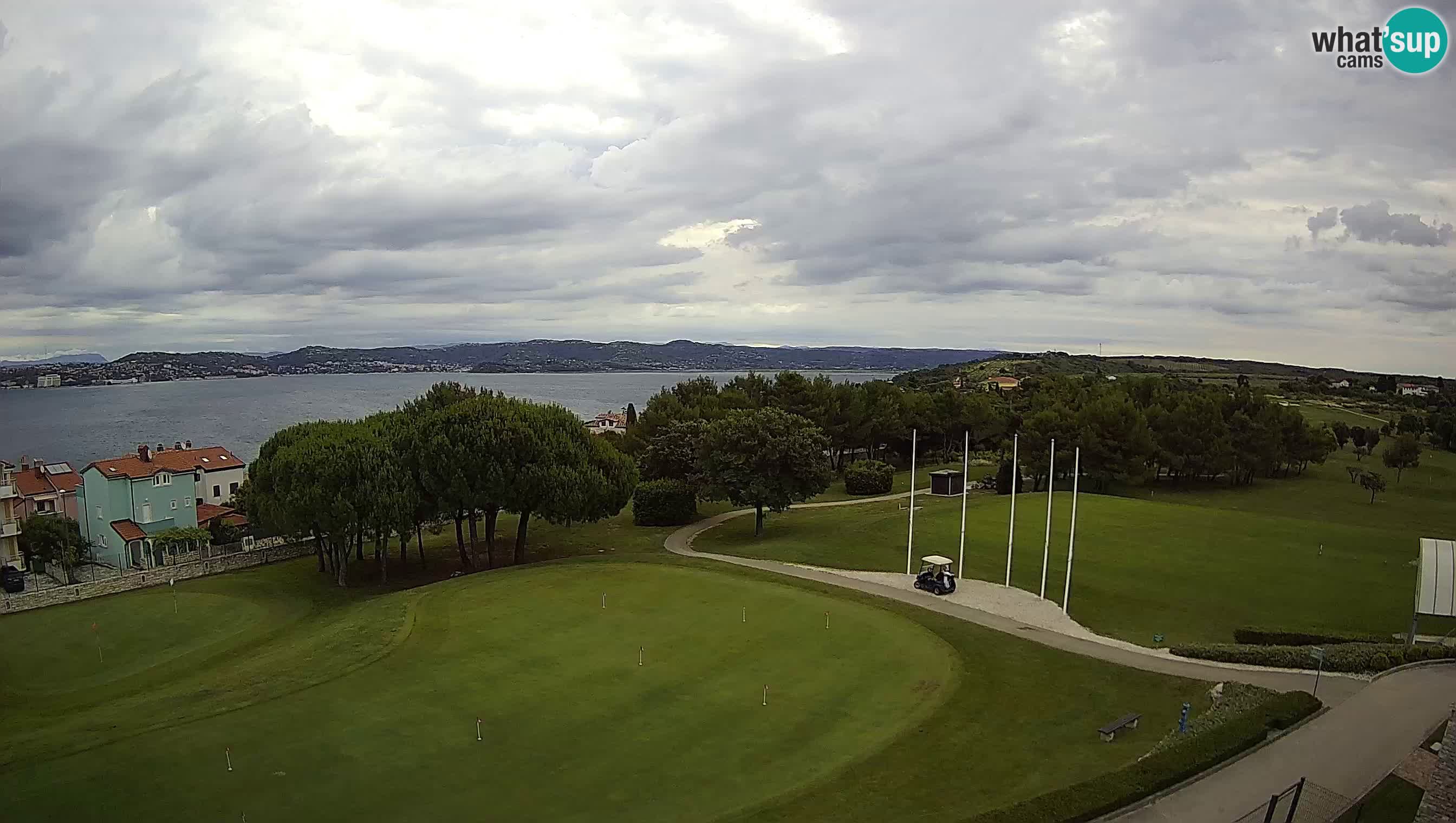 Golf Adriatic Cámara web en vivo Savudrija – Rezidencija Skiper – Istria – Croacia