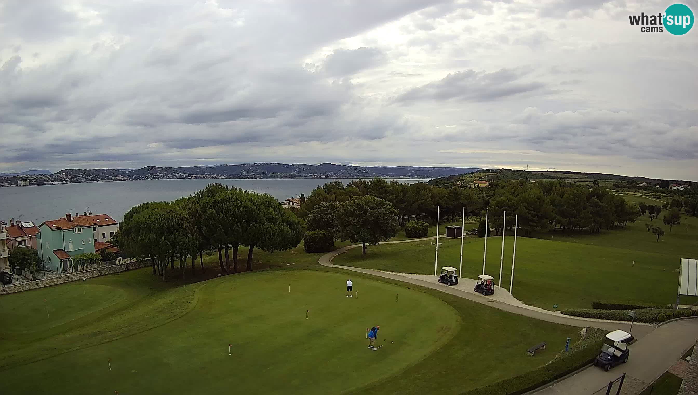 Golf Adriatic Spletna kamera v živo Savudrija – Rezidencija Skiper – Istra – Hrvaška