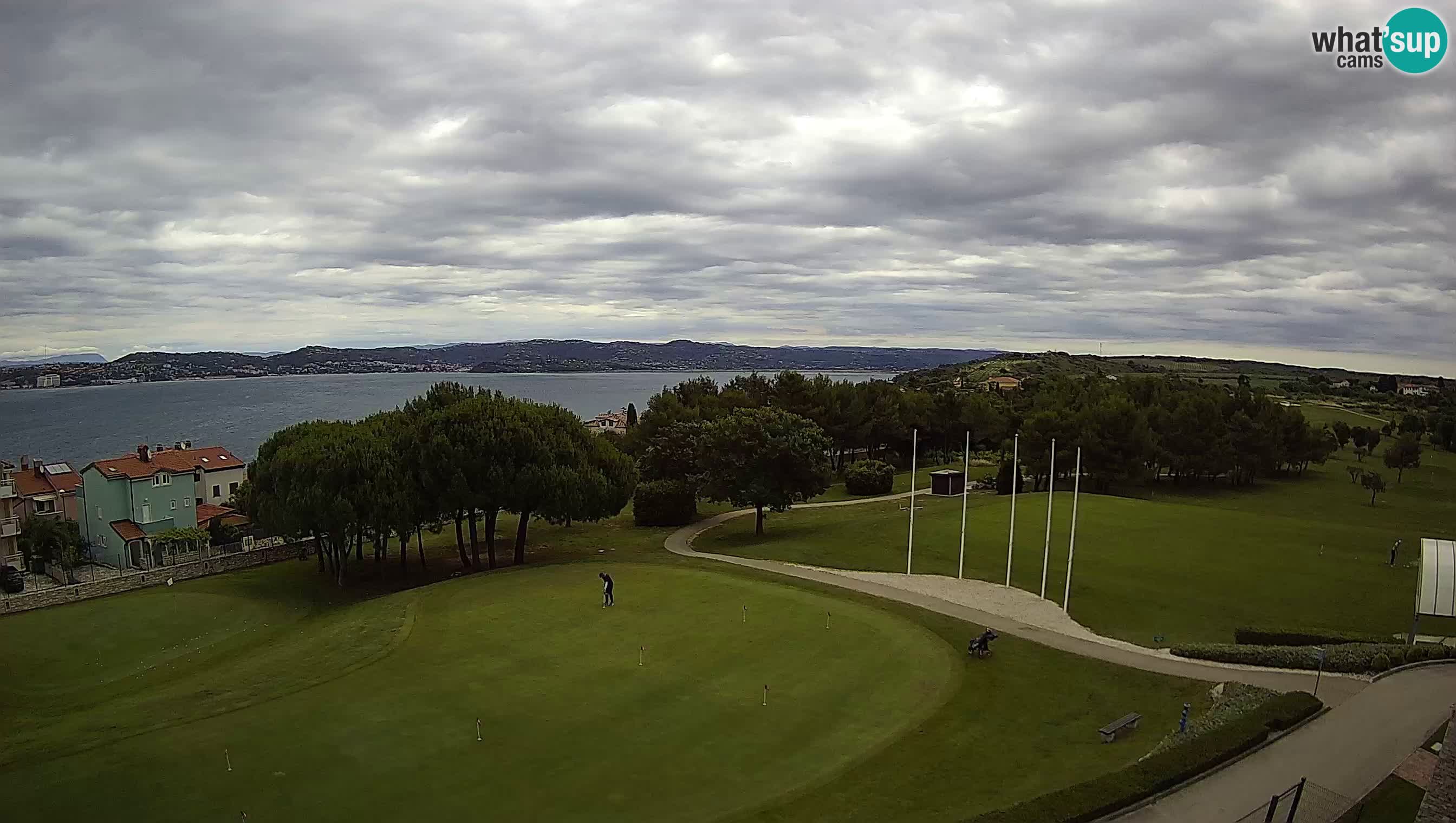 Golf Adriatic Live webcam Savudrija – Rezidencija Skiper – Istria – Croazia