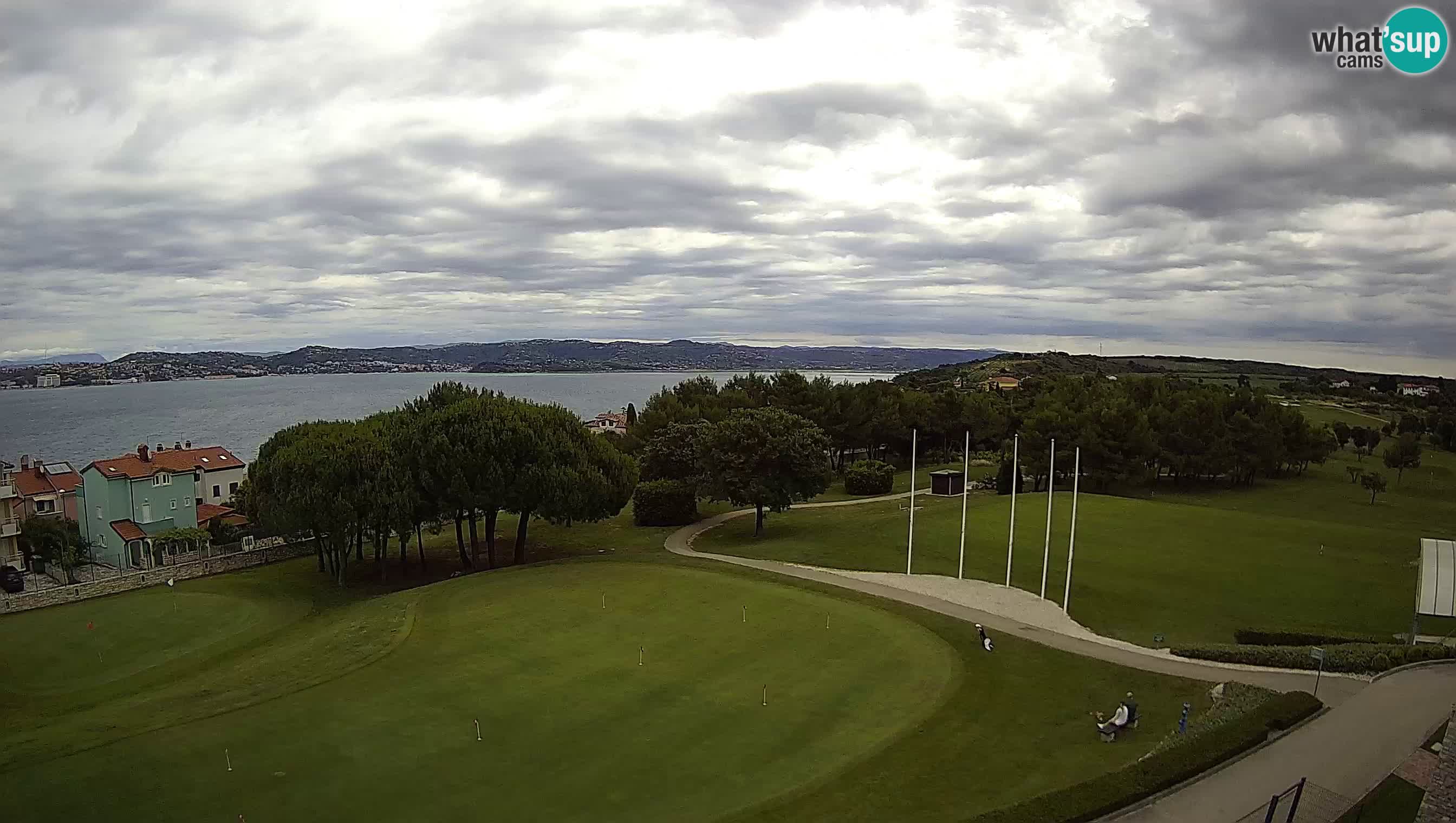Golf Adriatic Spletna kamera v živo Savudrija – Rezidencija Skiper – Istra – Hrvaška