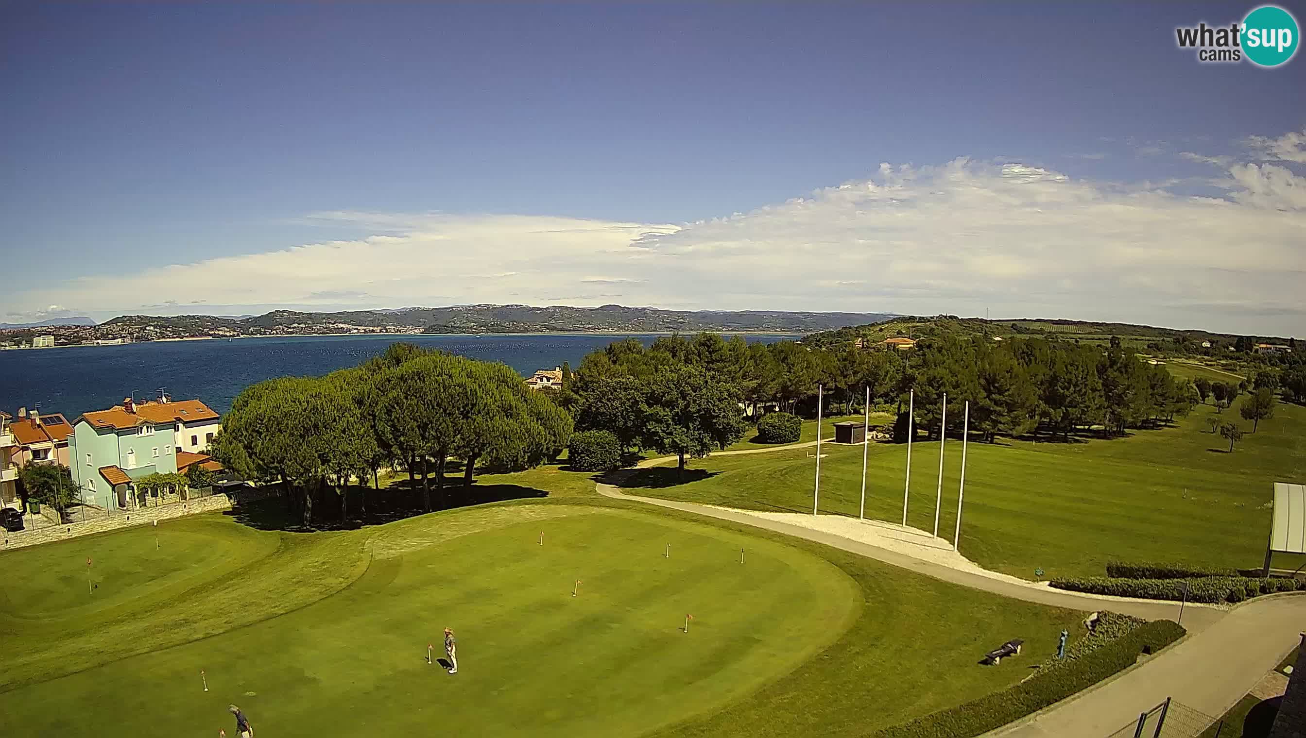 Golf Adriatic Live webcam Savudrija – Rezidencija Skiper – Istria – Croazia