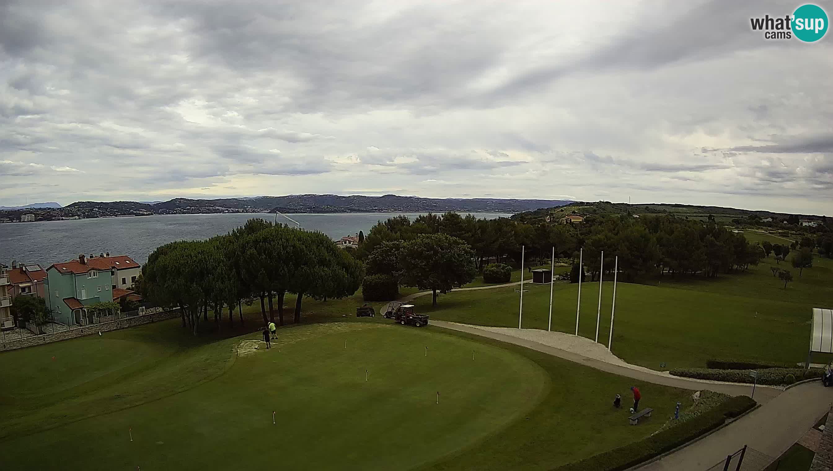 Golf Adriatic Spletna kamera v živo Savudrija – Rezidencija Skiper – Istra – Hrvaška