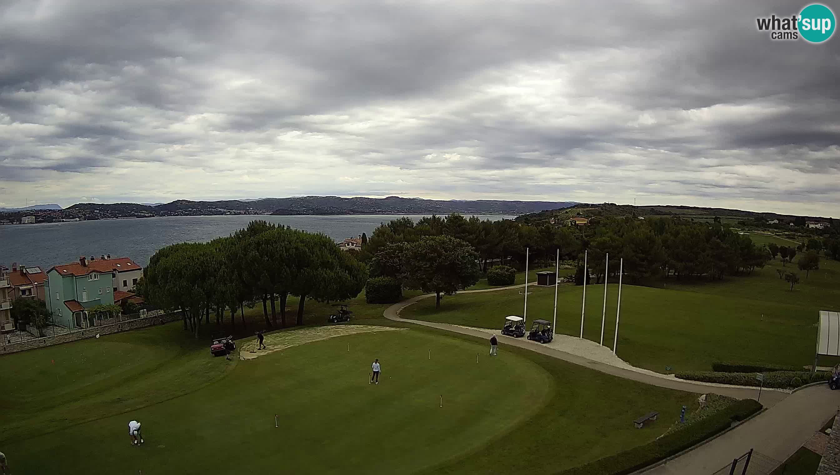 Golf Adriatic Live webcam Savudrija – Rezidencija Skiper – Istria – Croazia