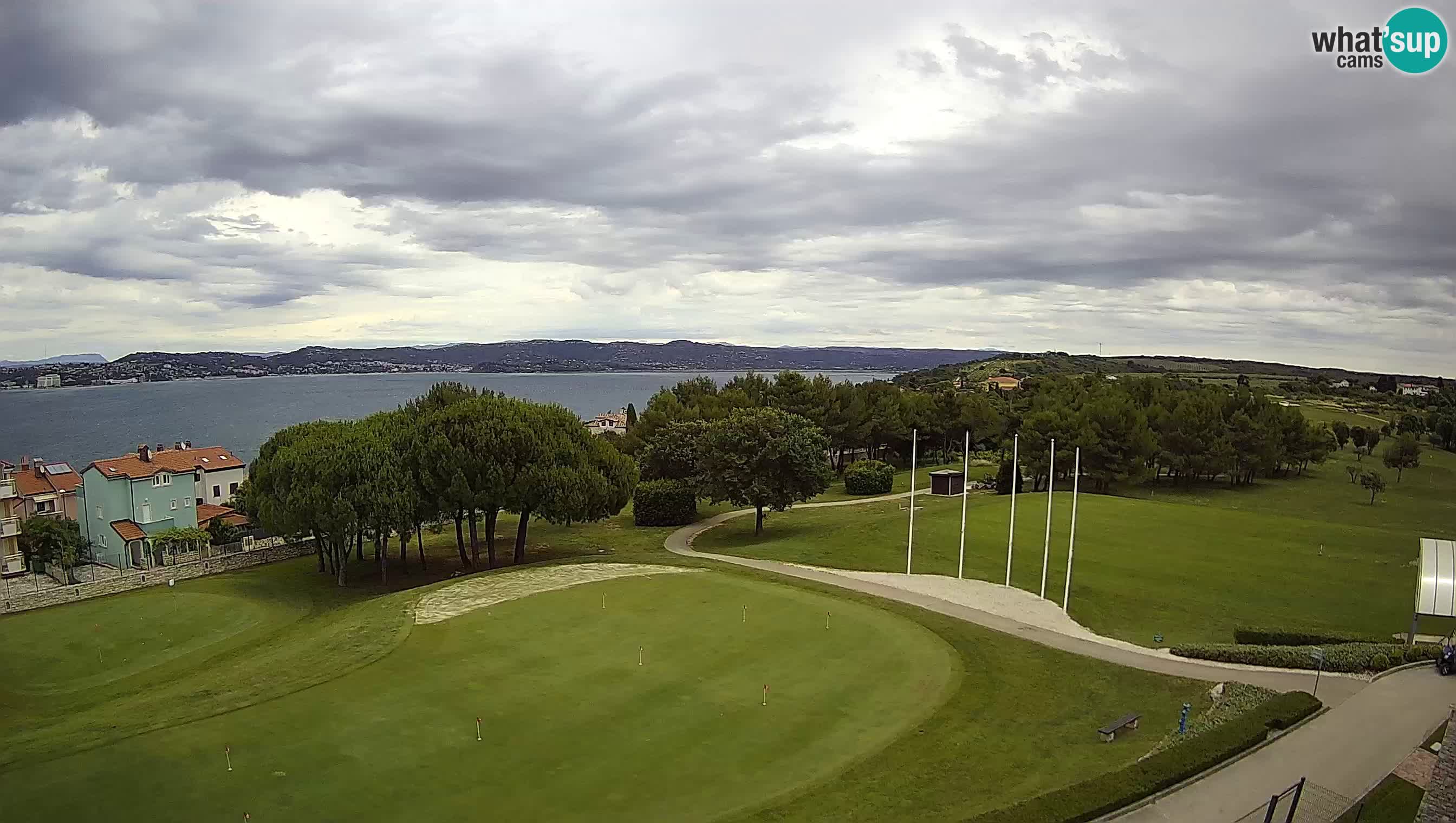 Golf Adriatique Webcam en direct Savudrija – Rezidencija Skiper – Istrie – Croatie