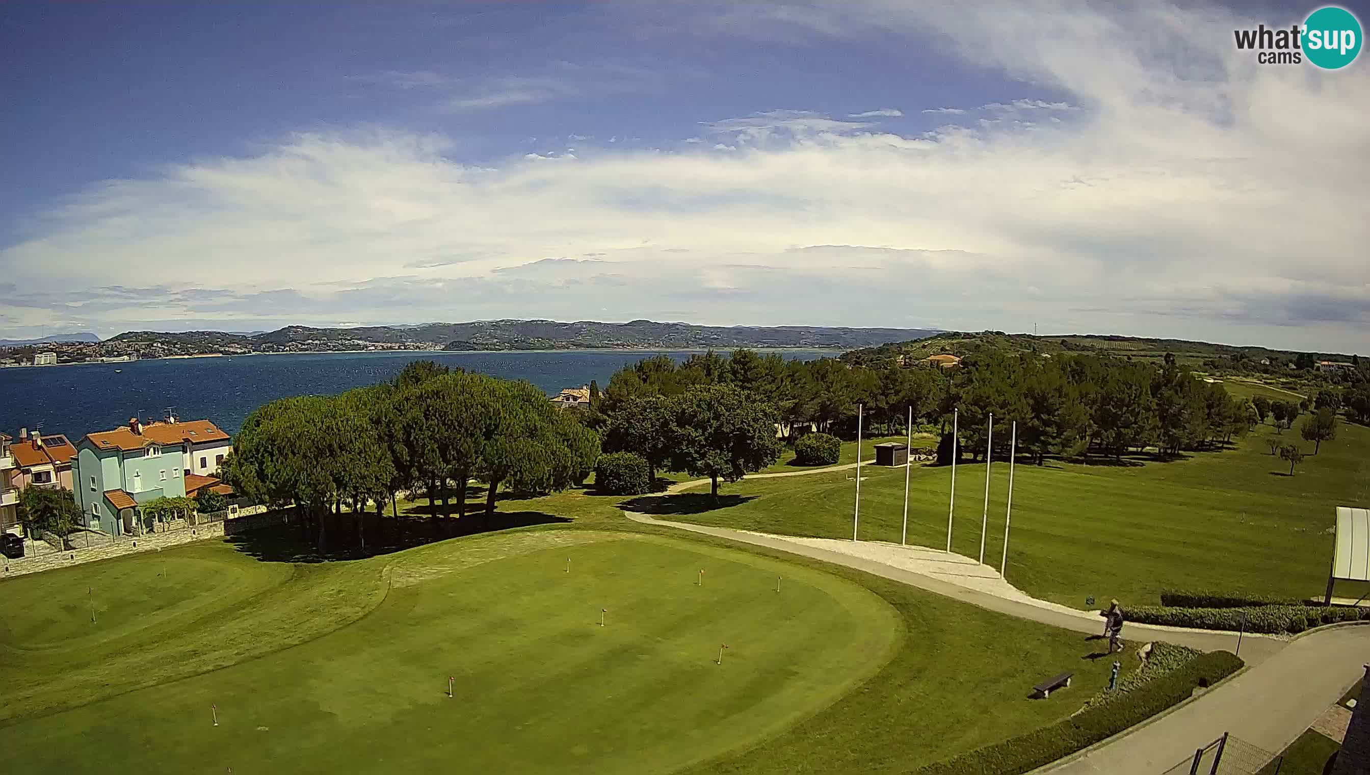 Golf Adriatic Spletna kamera v živo Savudrija – Rezidencija Skiper – Istra – Hrvaška