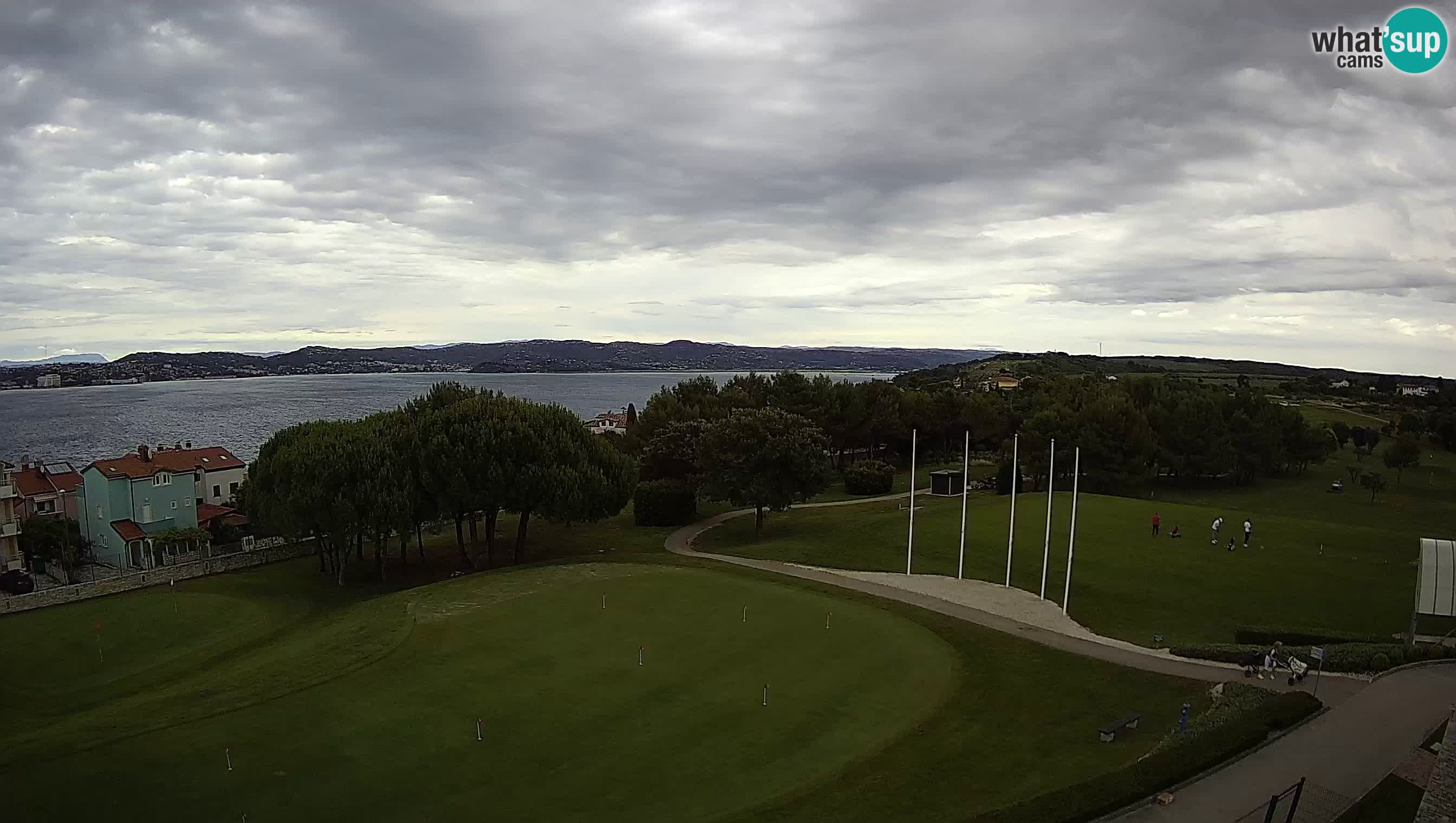 Golf Adriatique Webcam en direct Savudrija – Rezidencija Skiper – Istrie – Croatie