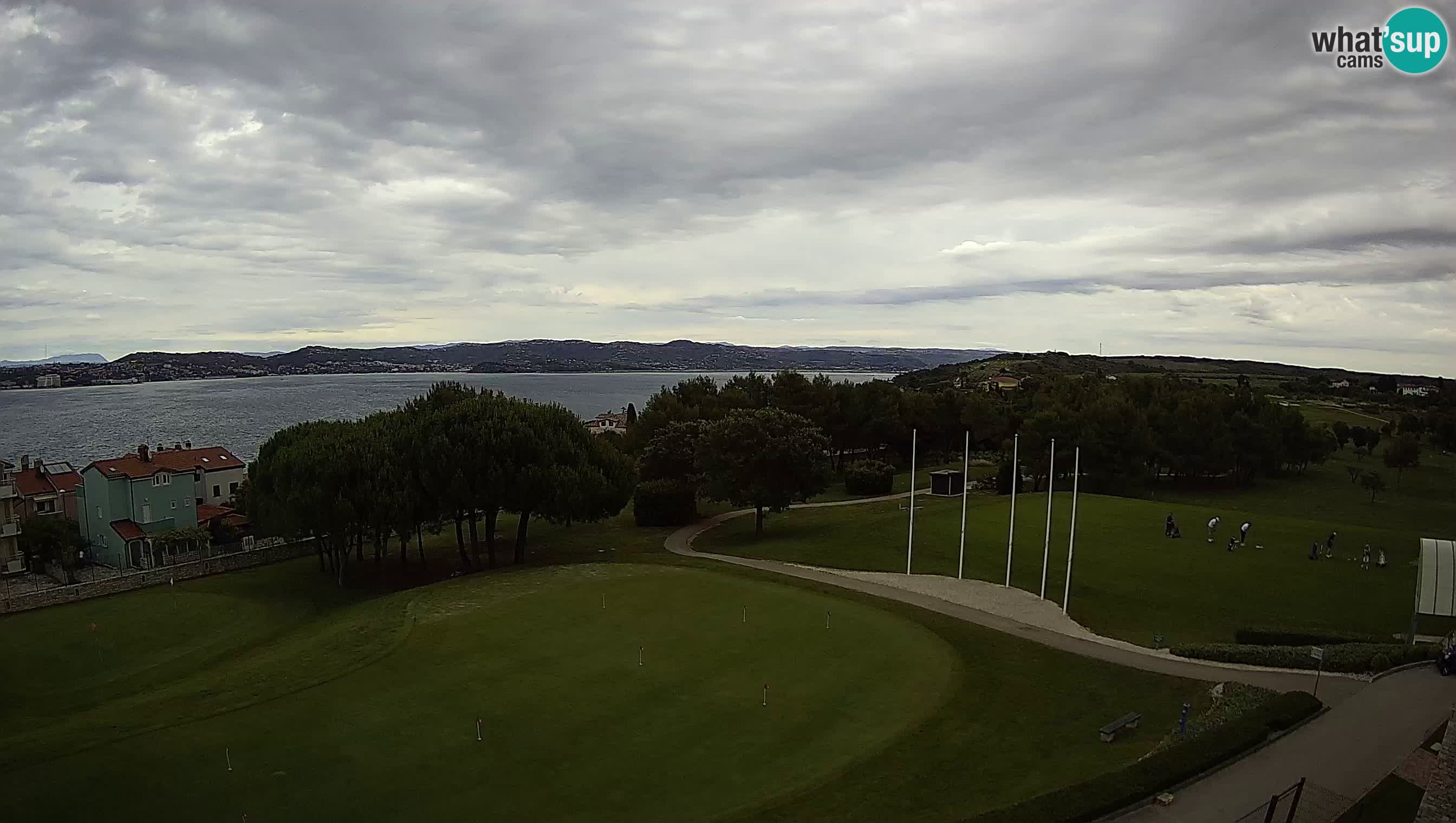 Golf Adriatique Webcam en direct Savudrija – Rezidencija Skiper – Istrie – Croatie