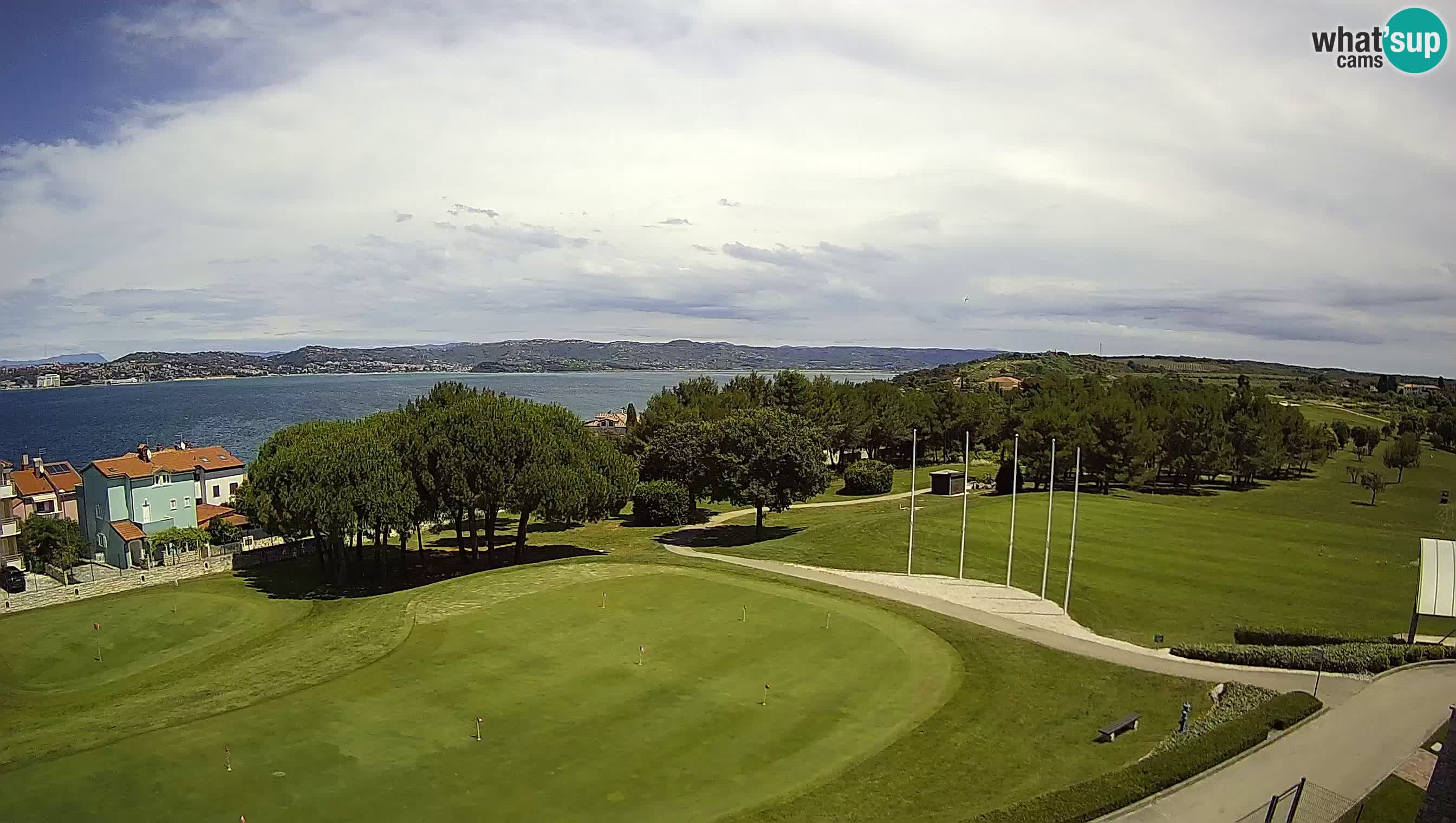 Golf Adriatic Cámara web en vivo Savudrija – Rezidencija Skiper – Istria – Croacia