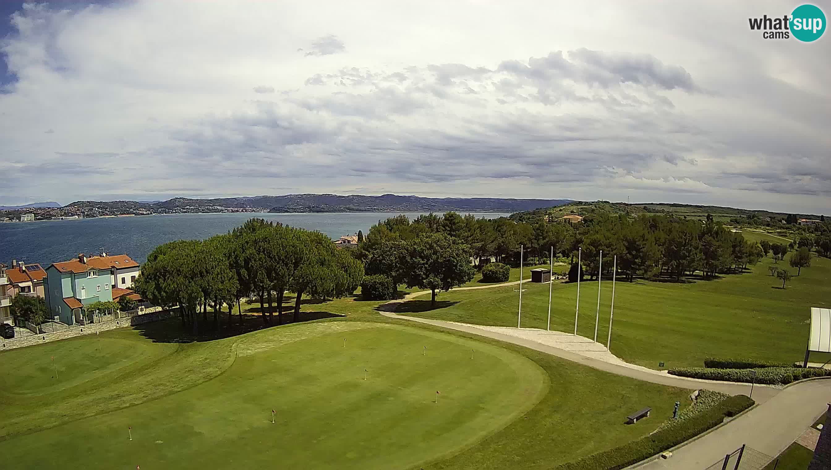 Golf Adriatic Live webcam Savudrija – Rezidencija Skiper – Istria – Croazia
