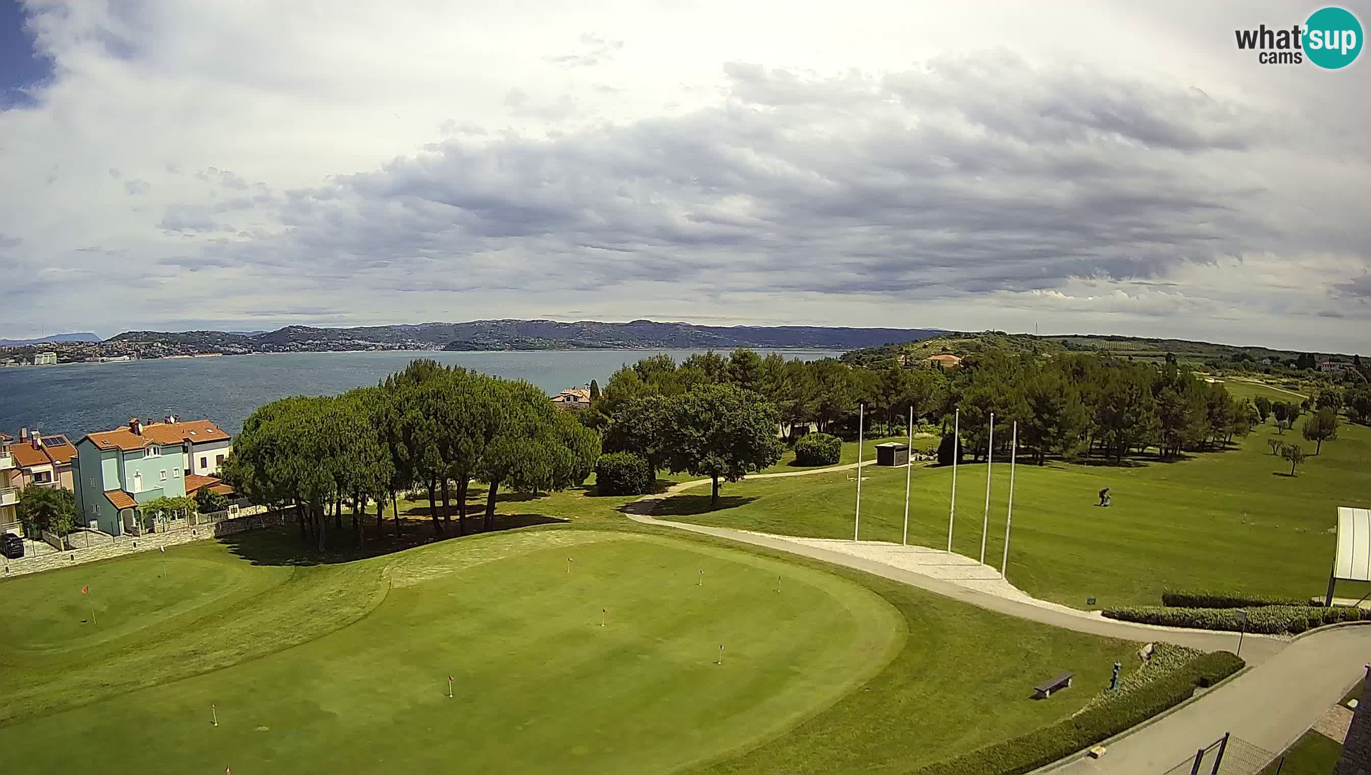 Golf Adriatic Cámara web en vivo Savudrija – Rezidencija Skiper – Istria – Croacia