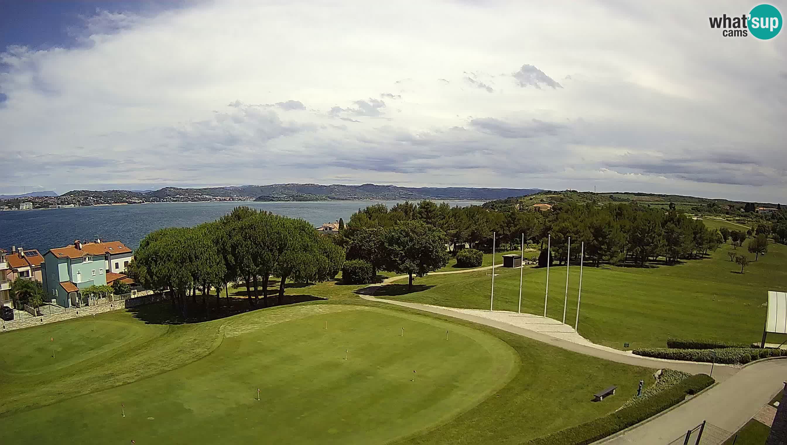 Golf Adriatic Spletna kamera v živo Savudrija – Rezidencija Skiper – Istra – Hrvaška