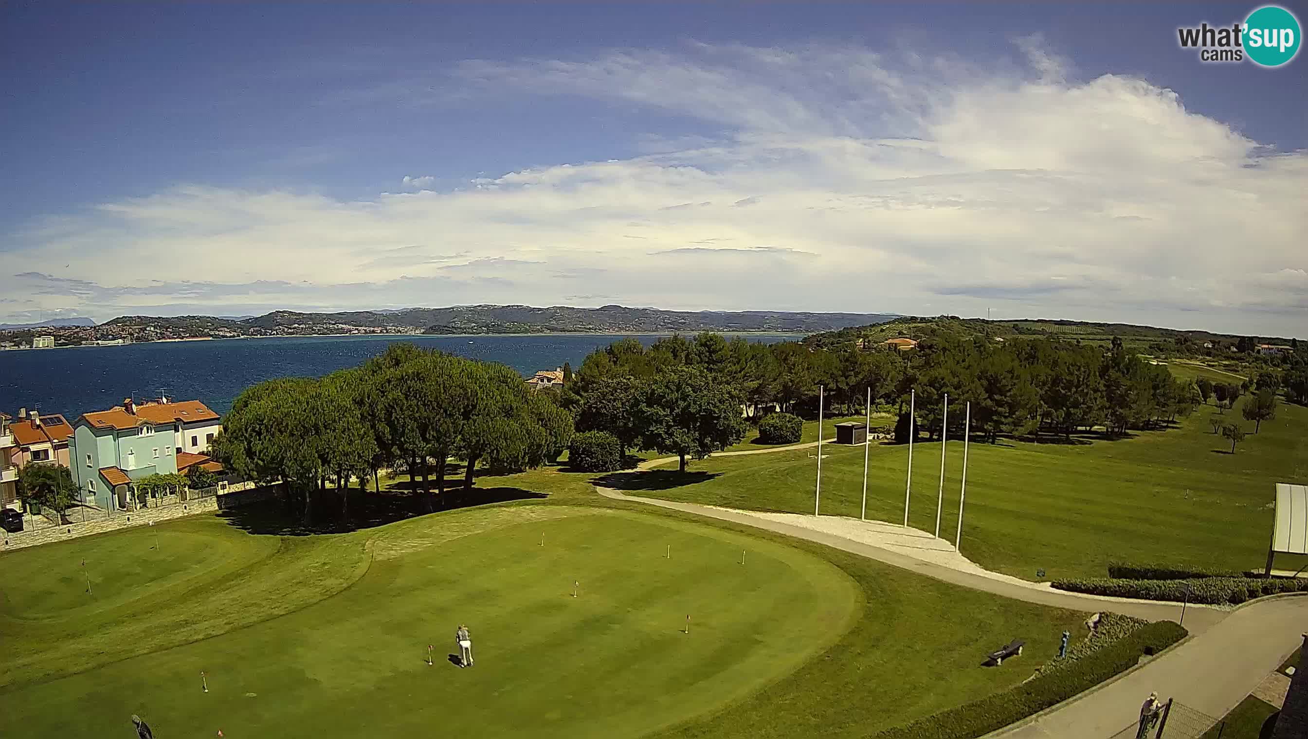 Golf Adriatic Live webcam Savudrija – Rezidencija Skiper – Istria – Croatia