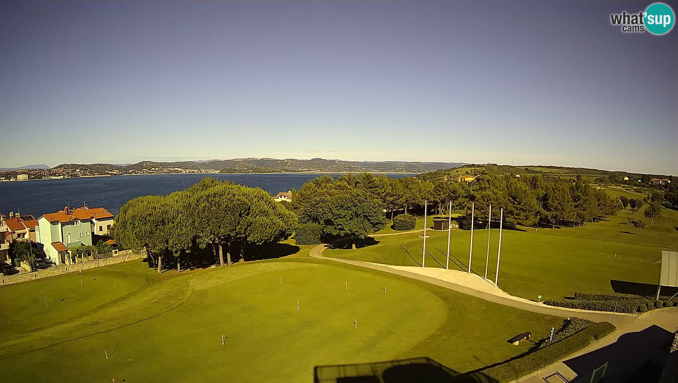 Golf Adriatic Live webcam Savudrija – Rezidencija Skiper – Istria – Croazia