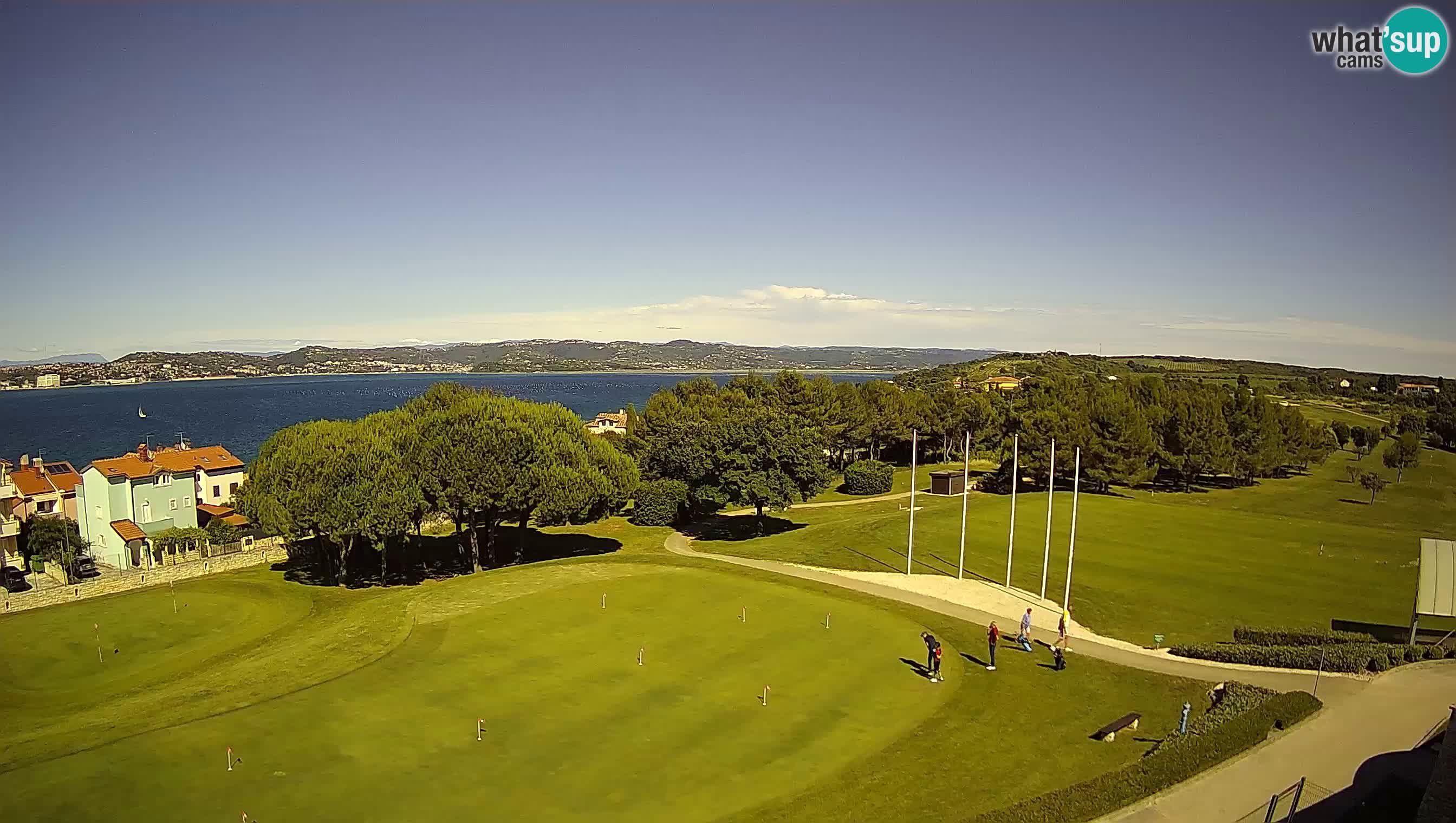 Golf Adriatic Cámara web en vivo Savudrija – Rezidencija Skiper – Istria – Croacia