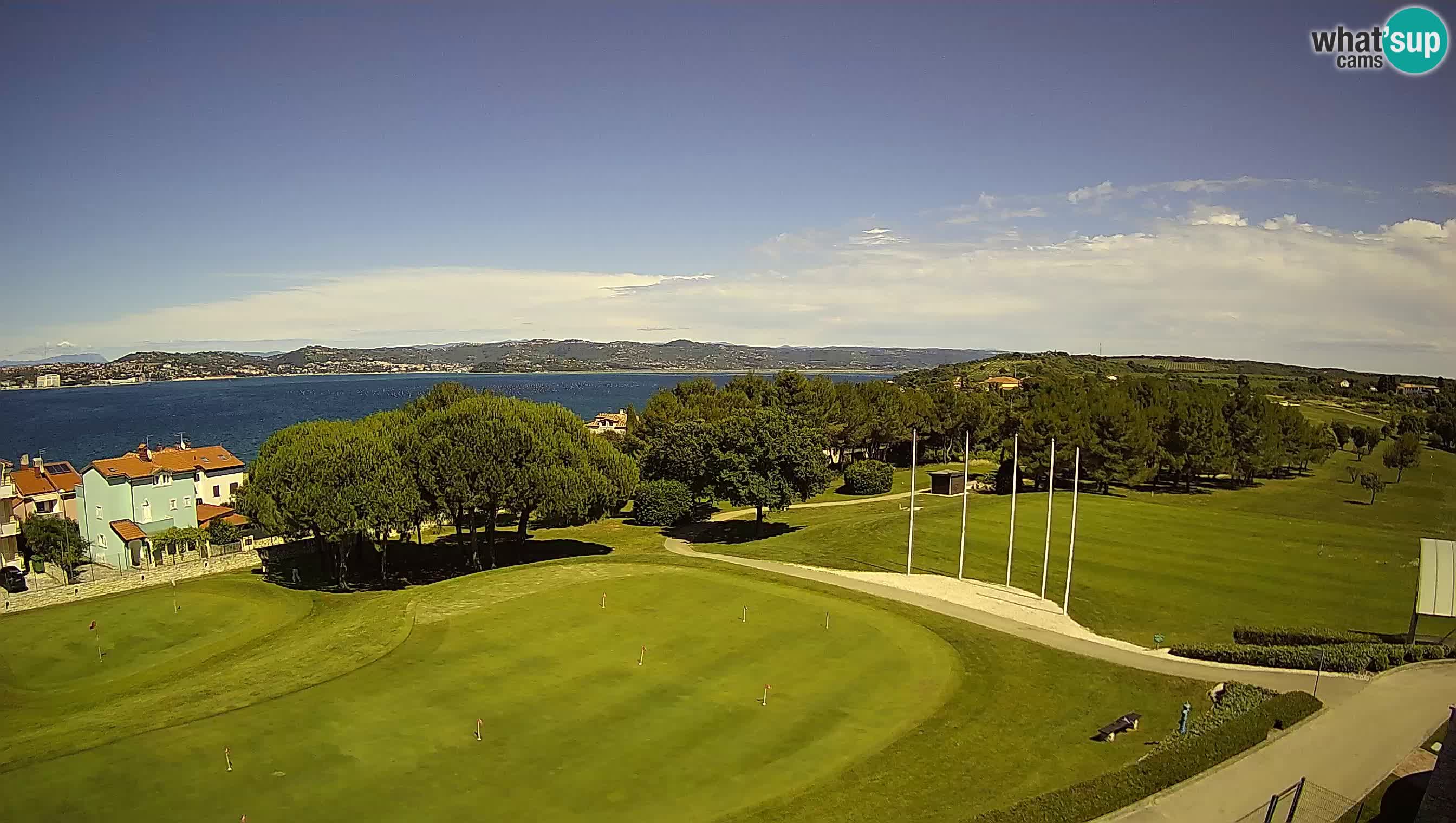 Golf Adriatic Spletna kamera v živo Savudrija – Rezidencija Skiper – Istra – Hrvaška