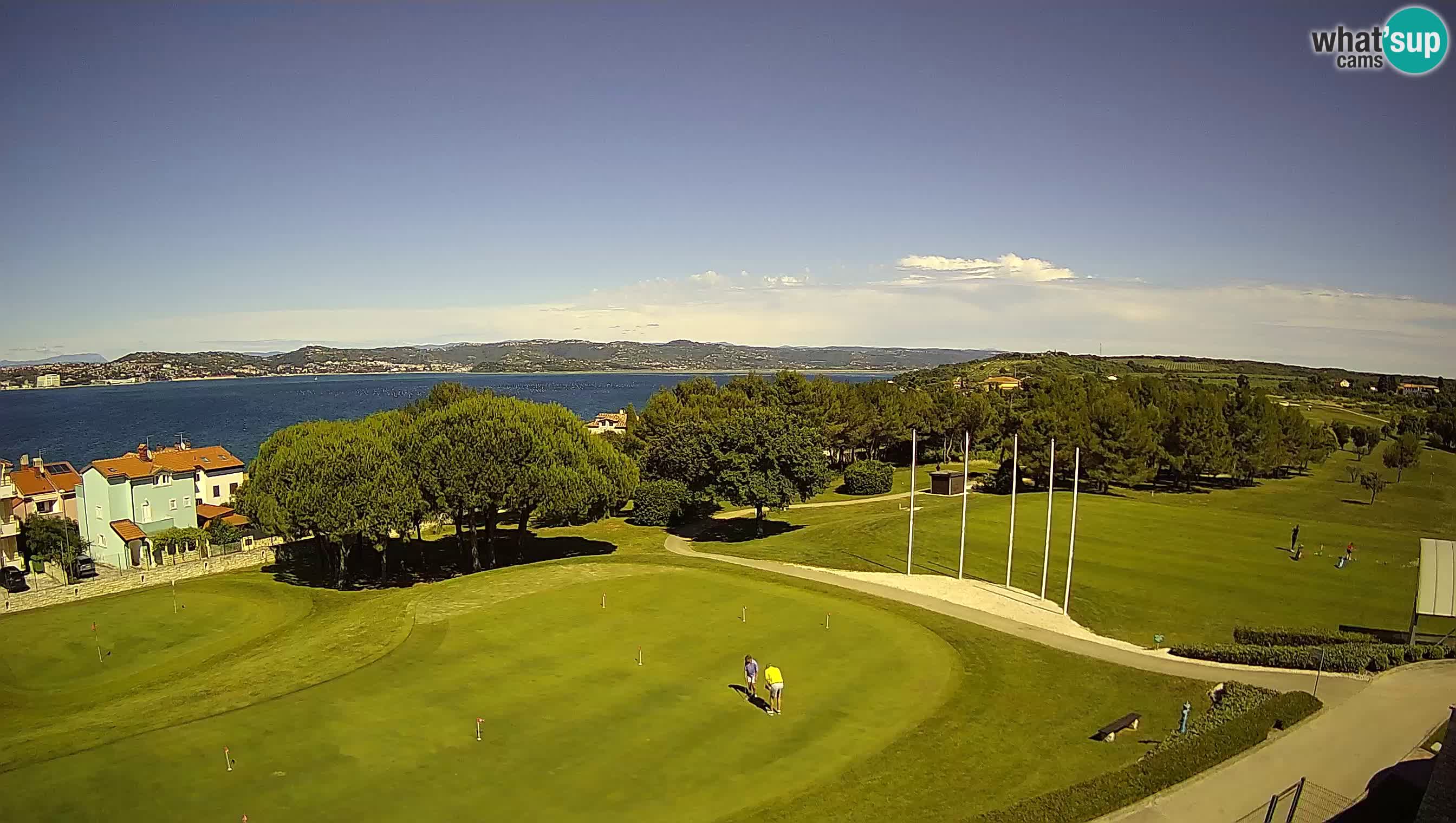Golf Adriatic Live webcam Savudrija – Rezidencija Skiper – Istria – Croazia