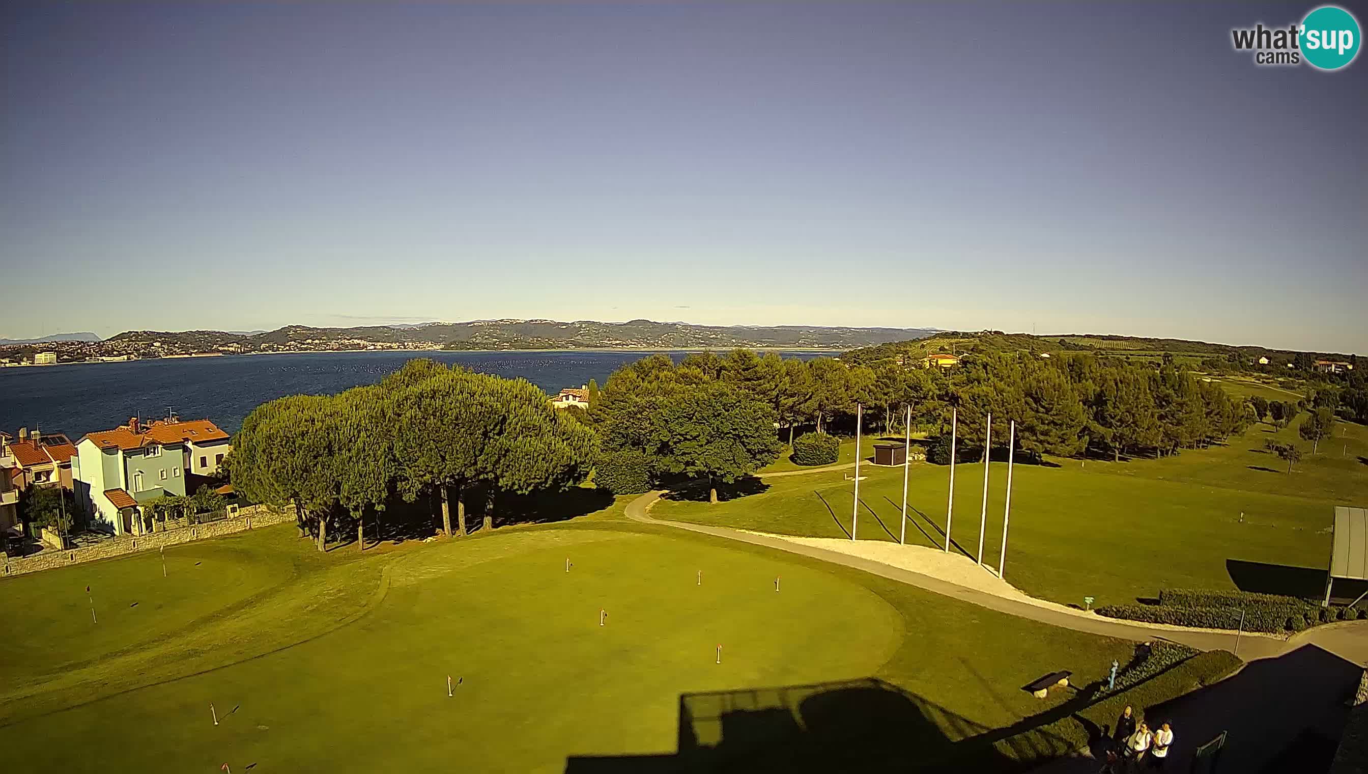 Golf Adriatic Live webcam Savudrija – Rezidencija Skiper – Istria – Croazia