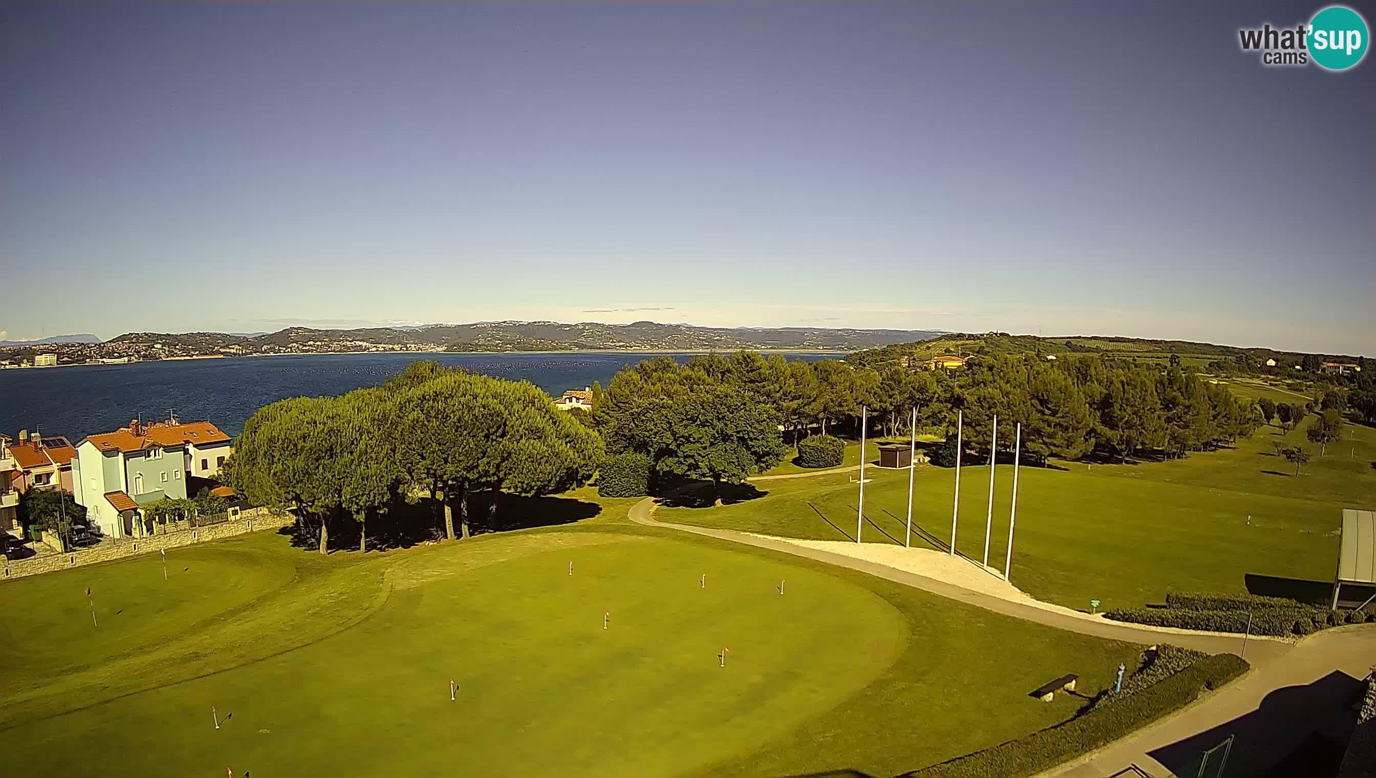 Golf Adriatic Live webcam Savudrija – Rezidencija Skiper – Istria – Croazia