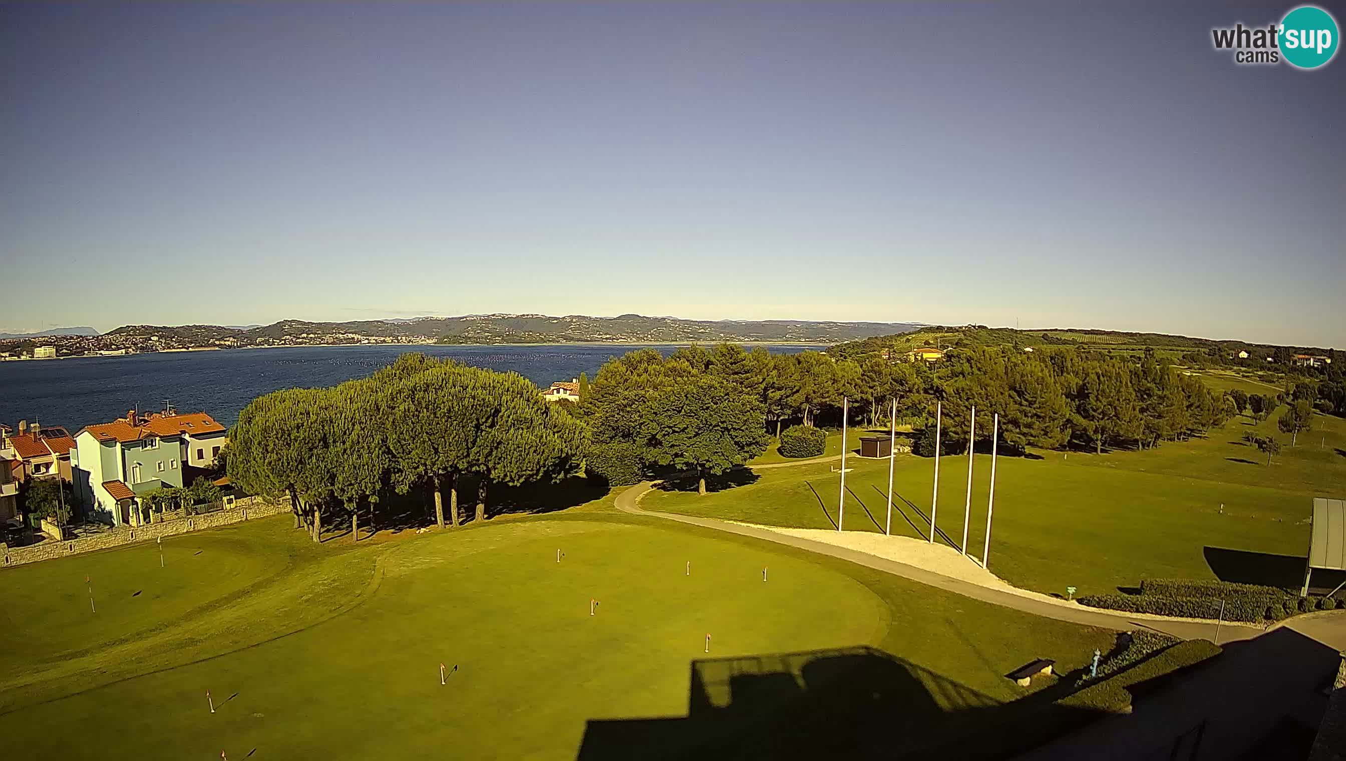 Golf Adriatic Live webcam Savudrija – Rezidencija Skiper – Istria – Croatia