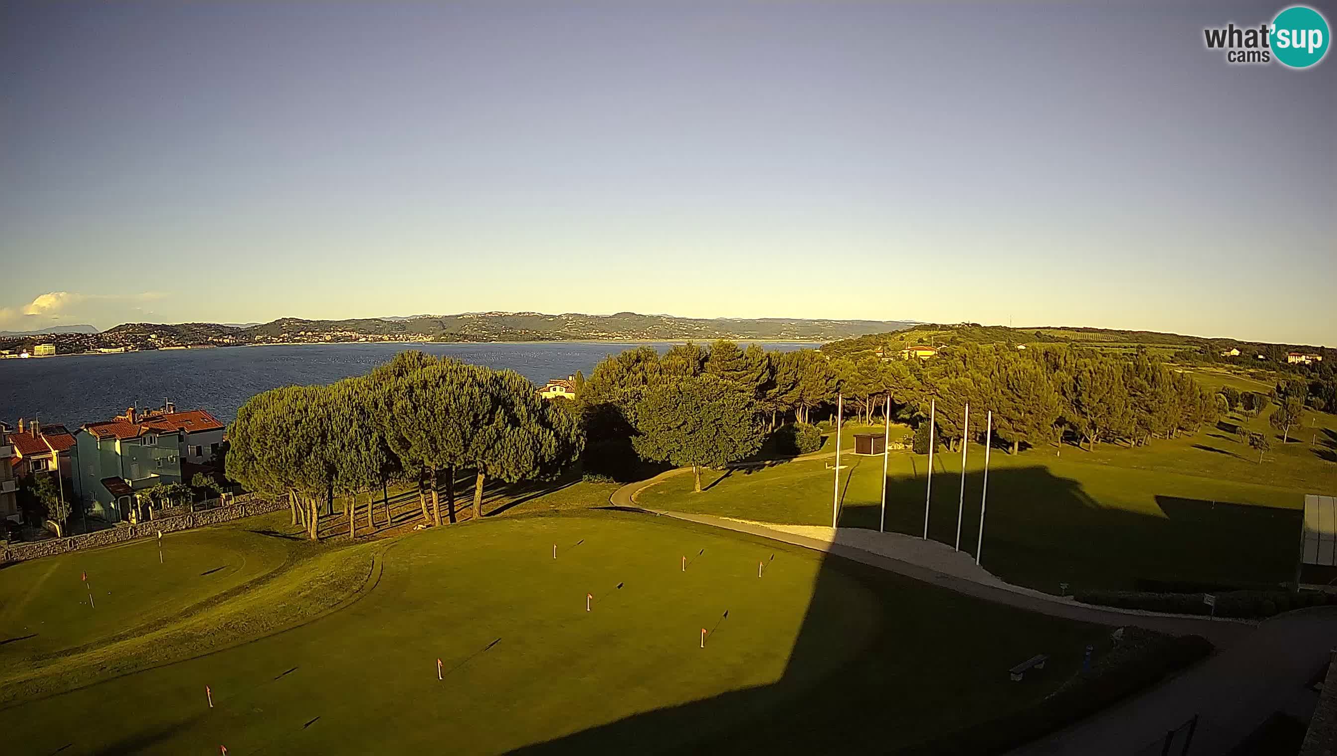 Golf Adriatique Webcam en direct Savudrija – Rezidencija Skiper – Istrie – Croatie