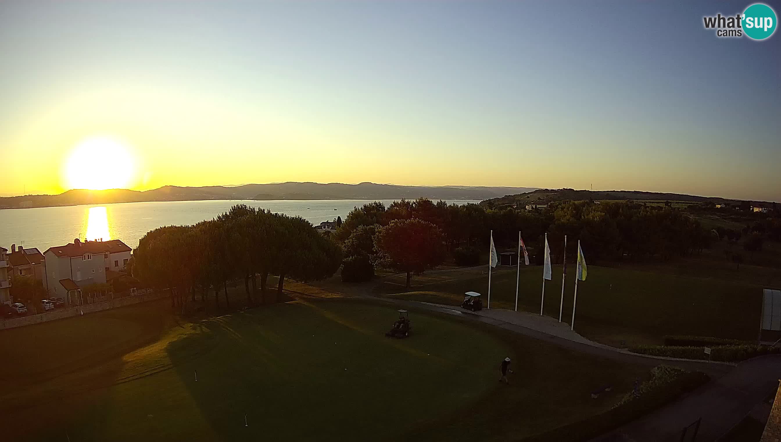 Golf Adriatic Live webcam Savudrija – Rezidencija Skiper – Istria – Croazia
