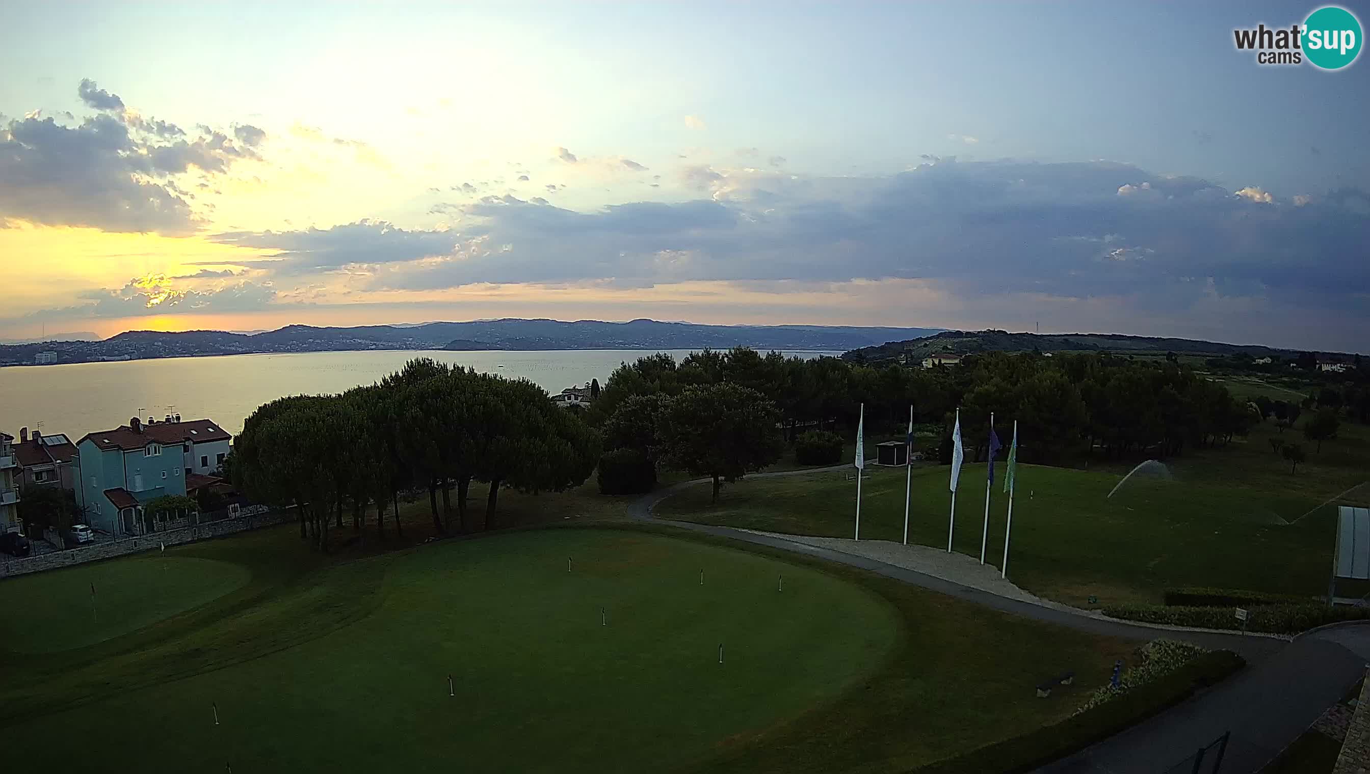Golf Adriatic Spletna kamera v živo Savudrija – Rezidencija Skiper – Istra – Hrvaška