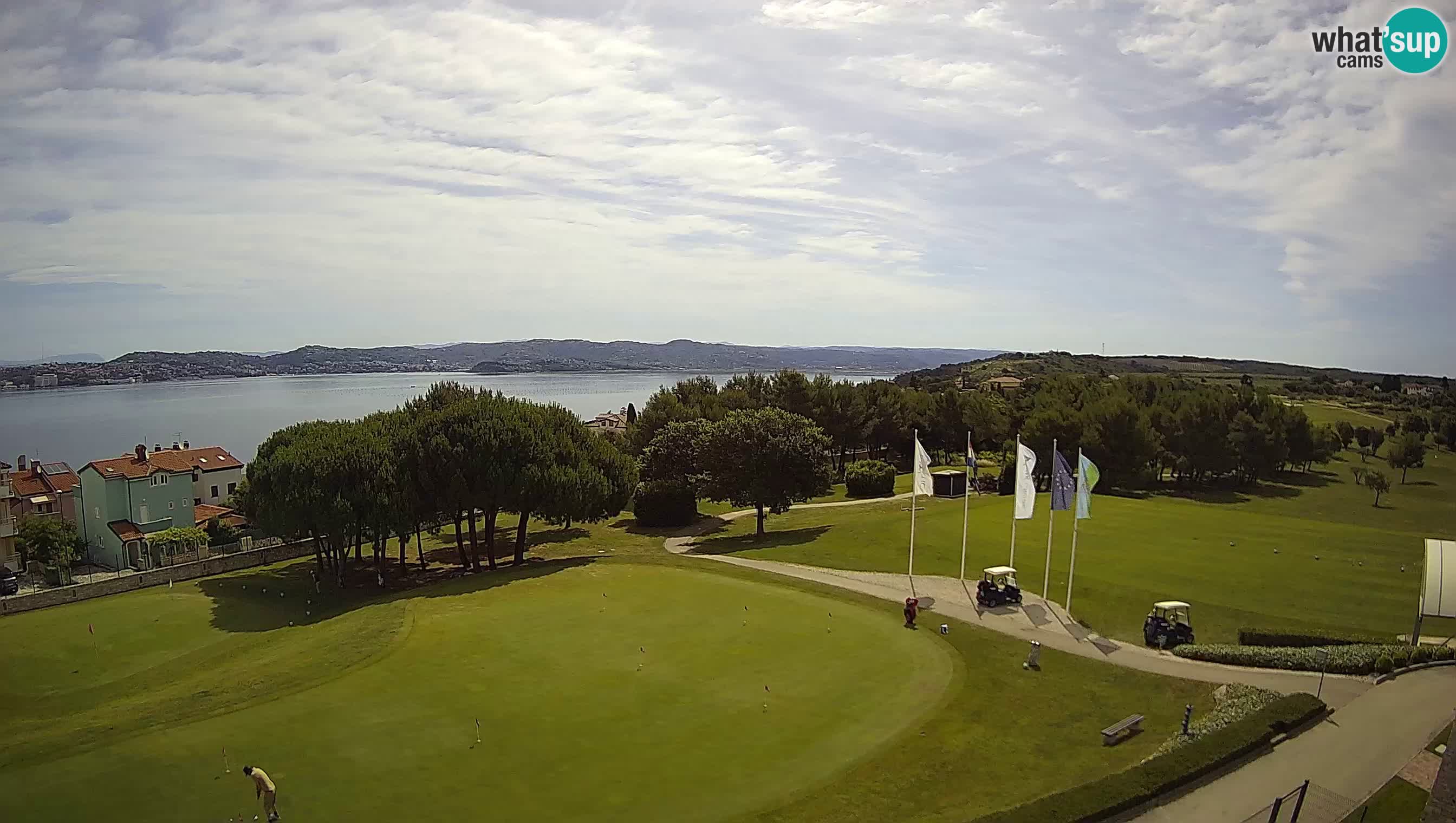 Golf Adriatic Live webcam Savudrija – Rezidencija Skiper – Istria – Croatia