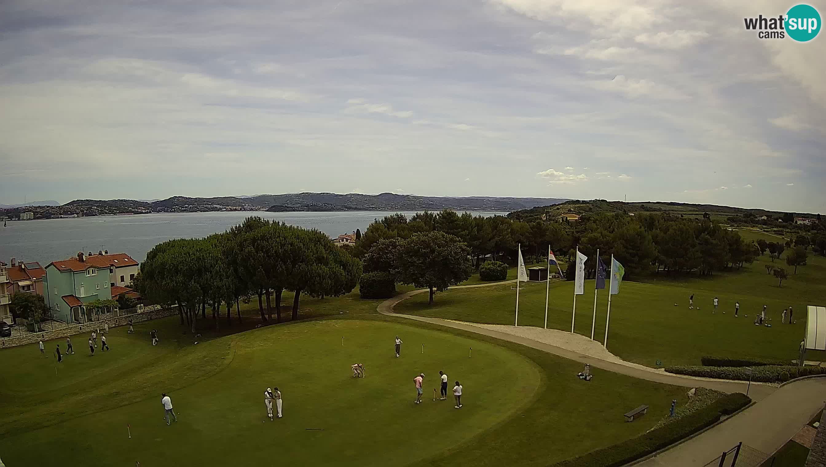 Golf Adriatic Live webcam Savudrija – Rezidencija Skiper – Istria – Croazia