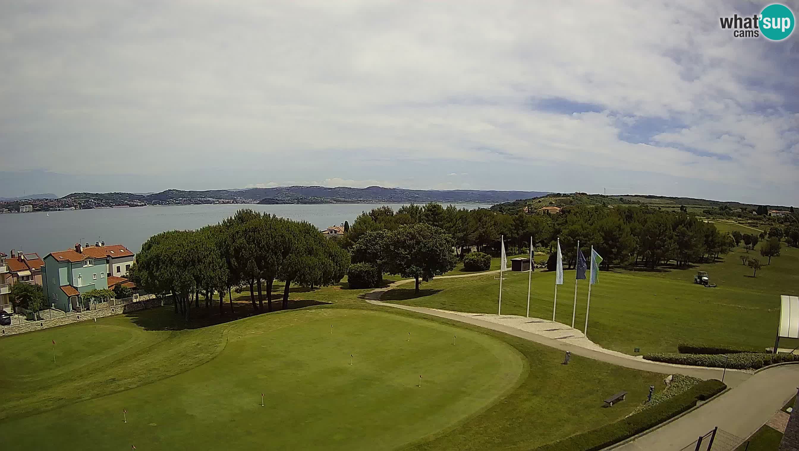 Golf Adriatic Live webcam Savudrija – Rezidencija Skiper – Istria – Croazia