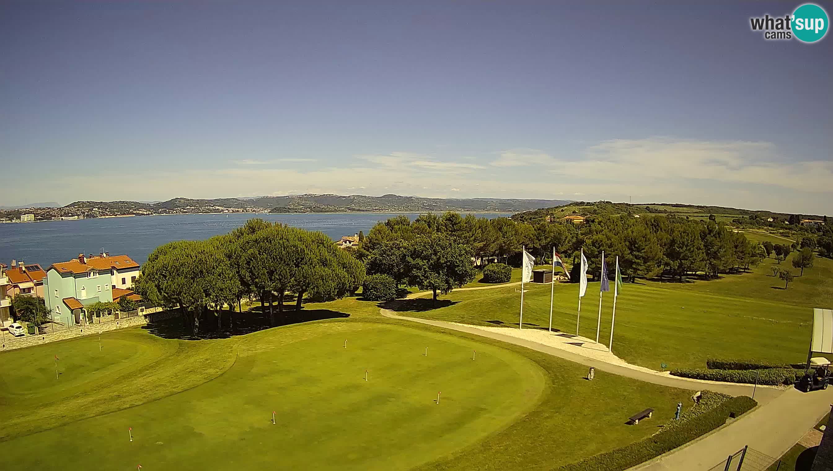 Golf Adriatic Live webcam Savudrija – Rezidencija Skiper – Istria – Croazia