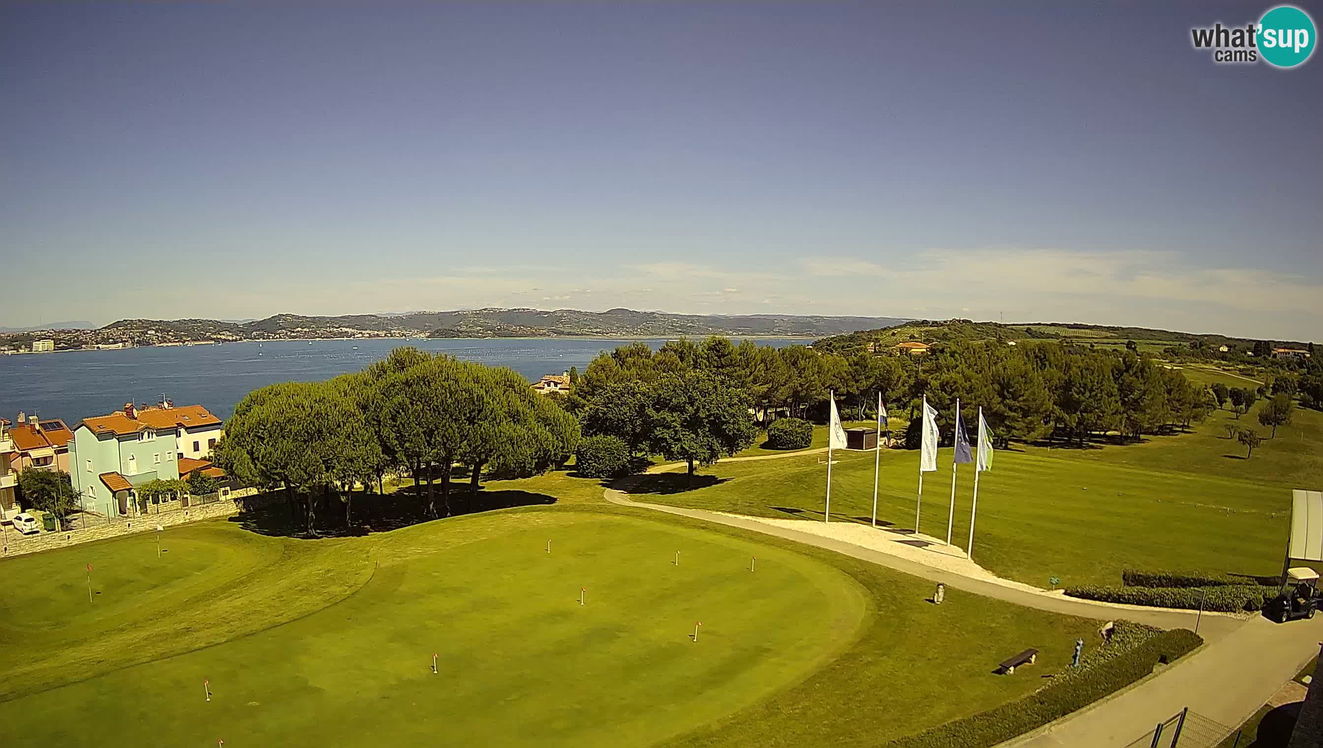 Golf Adriatic Live webcam Savudrija – Rezidencija Skiper – Istria – Croatia