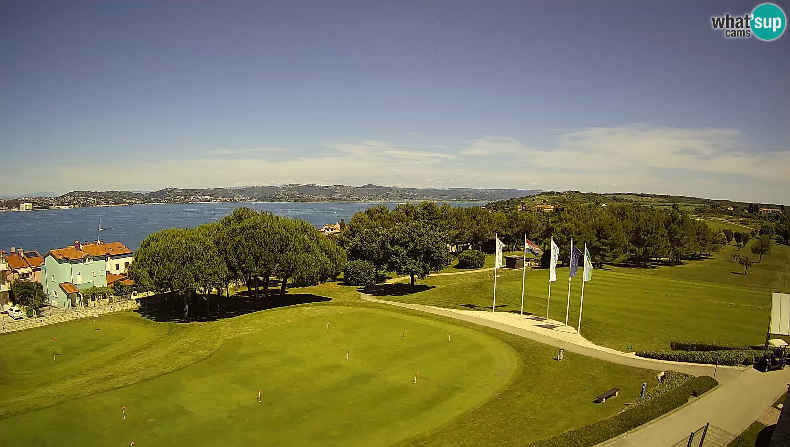 Golf Adriatic Cámara web en vivo Savudrija – Rezidencija Skiper – Istria – Croacia