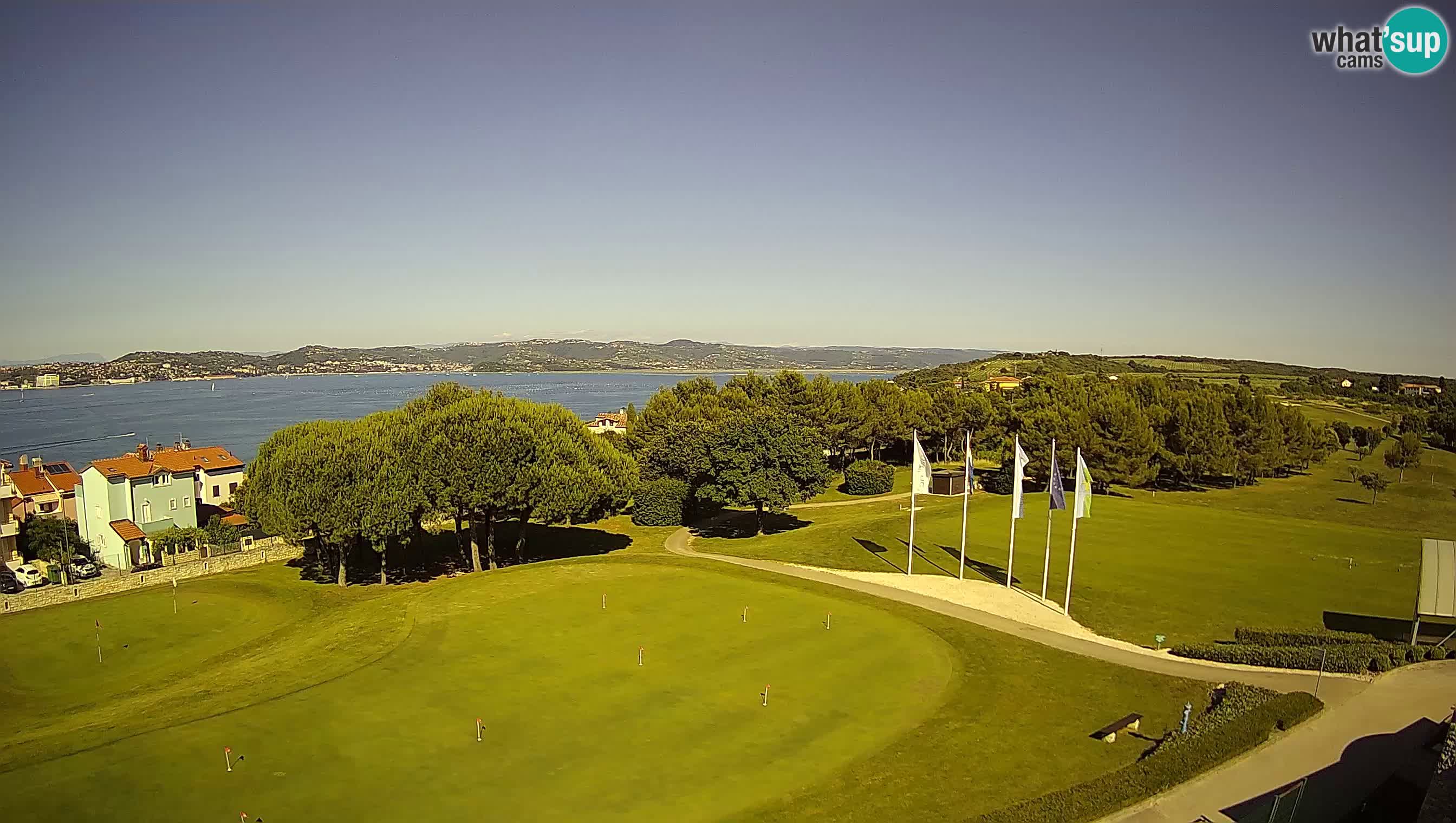Golf Adriatic Spletna kamera v živo Savudrija – Rezidencija Skiper – Istra – Hrvaška