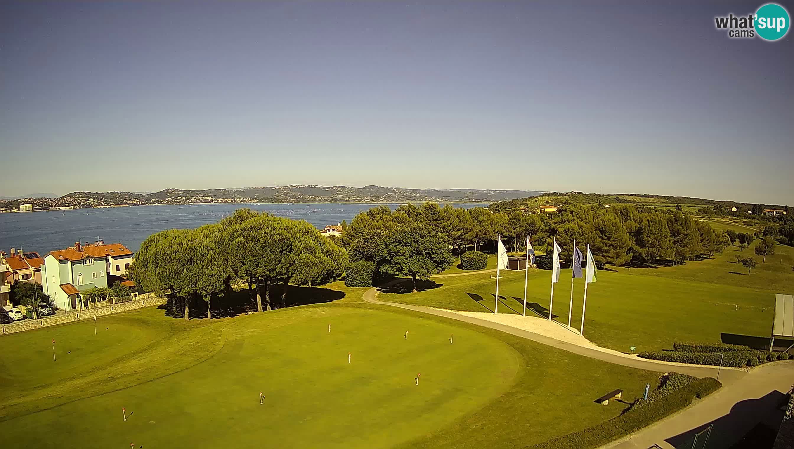 Golf Adriatic Cámara web en vivo Savudrija – Rezidencija Skiper – Istria – Croacia