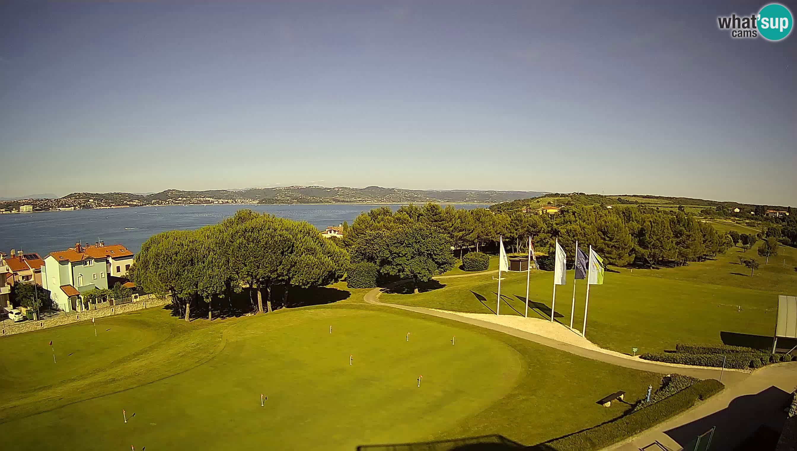 Golf Adriatic Live webcam Savudrija – Rezidencija Skiper – Istria – Croazia