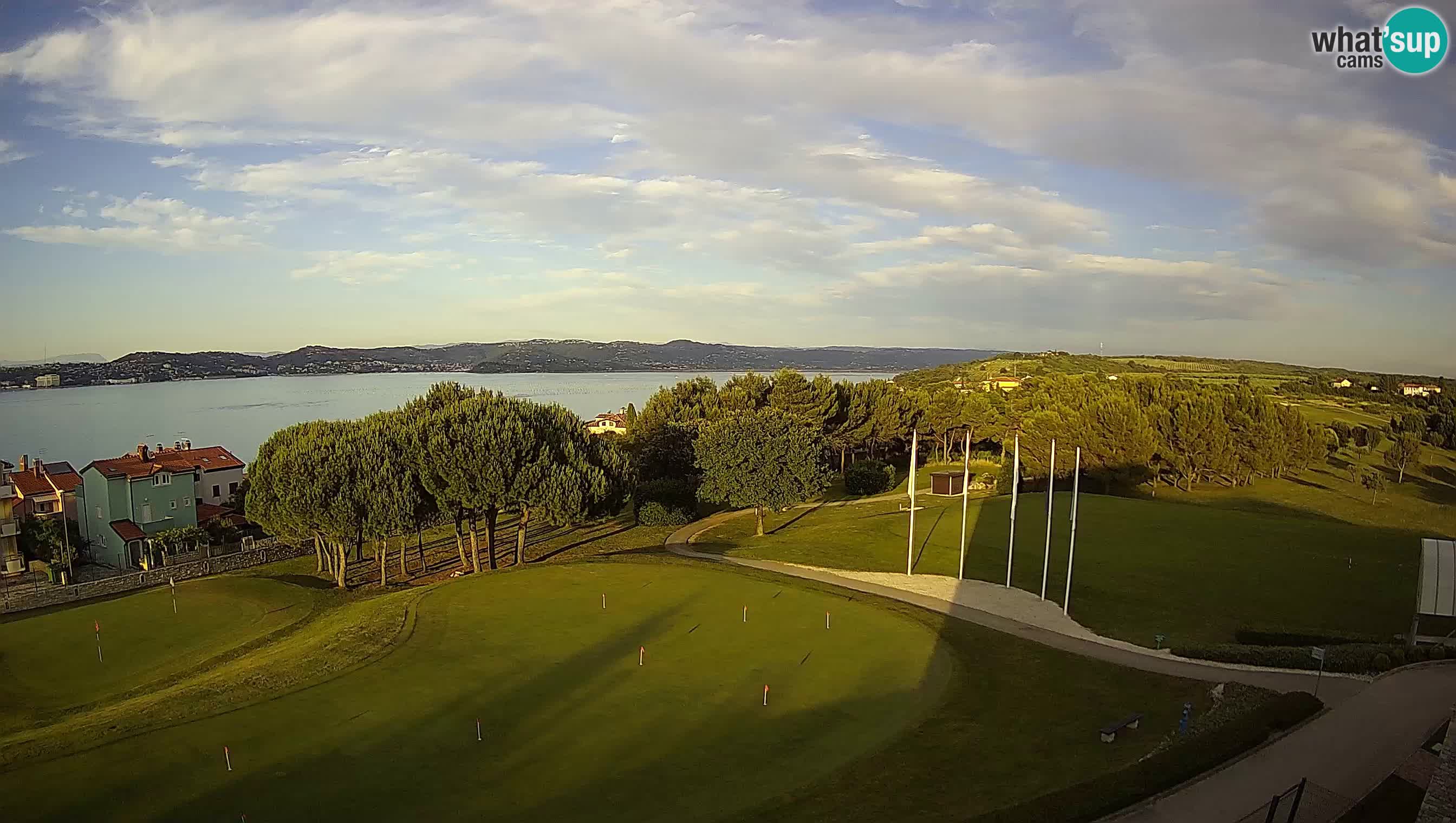 Golf Adriatic Cámara web en vivo Savudrija – Rezidencija Skiper – Istria – Croacia