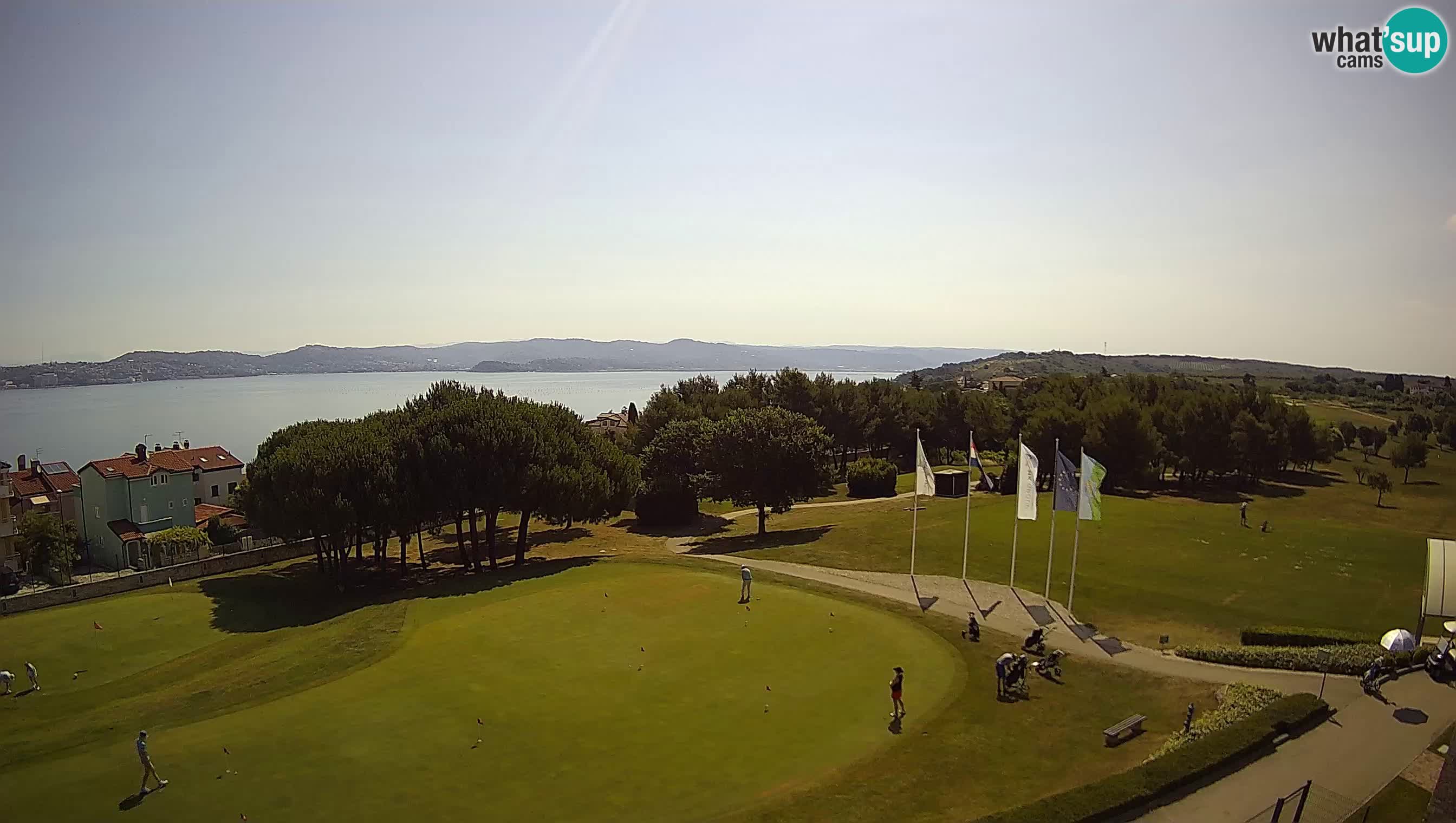 Golf Adriatique Webcam en direct Savudrija – Rezidencija Skiper – Istrie – Croatie