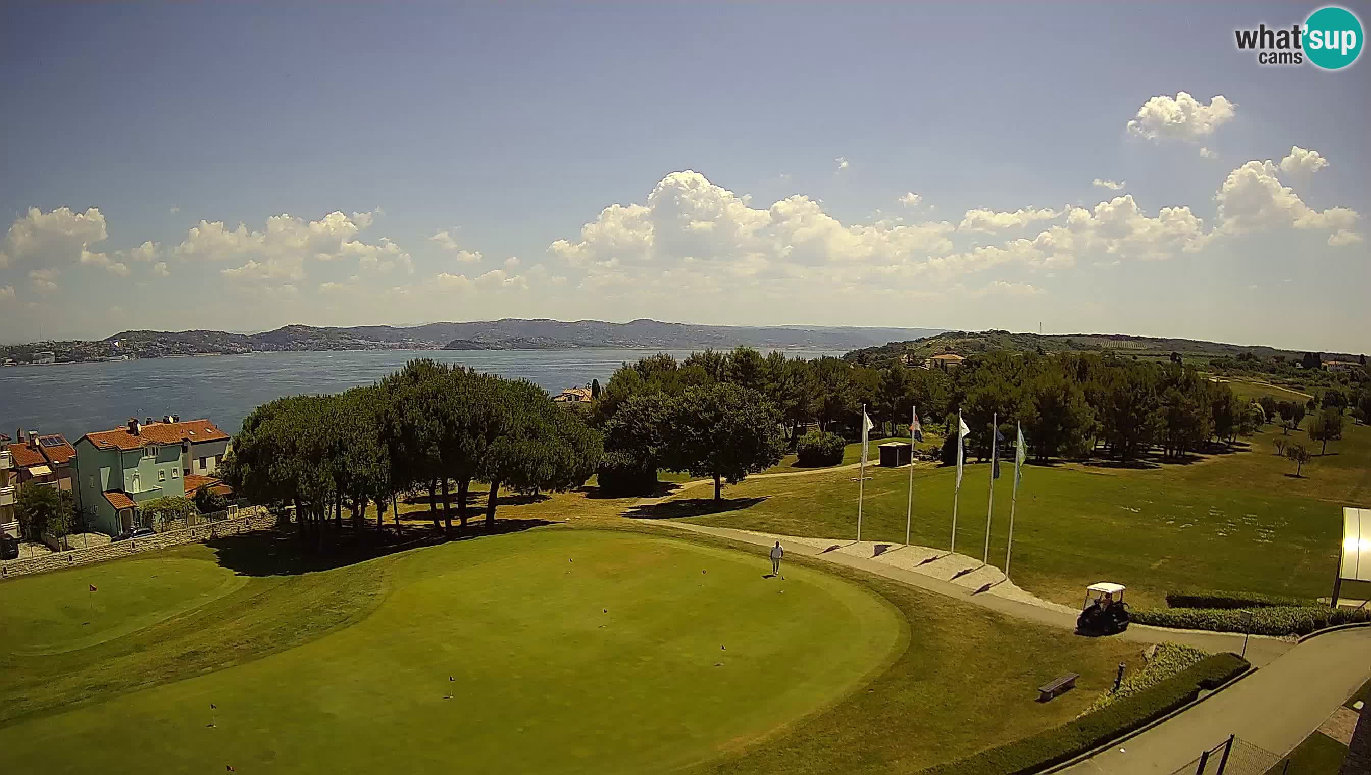 Golf Adriatic Live webcam Savudrija – Rezidencija Skiper – Istria – Croatia