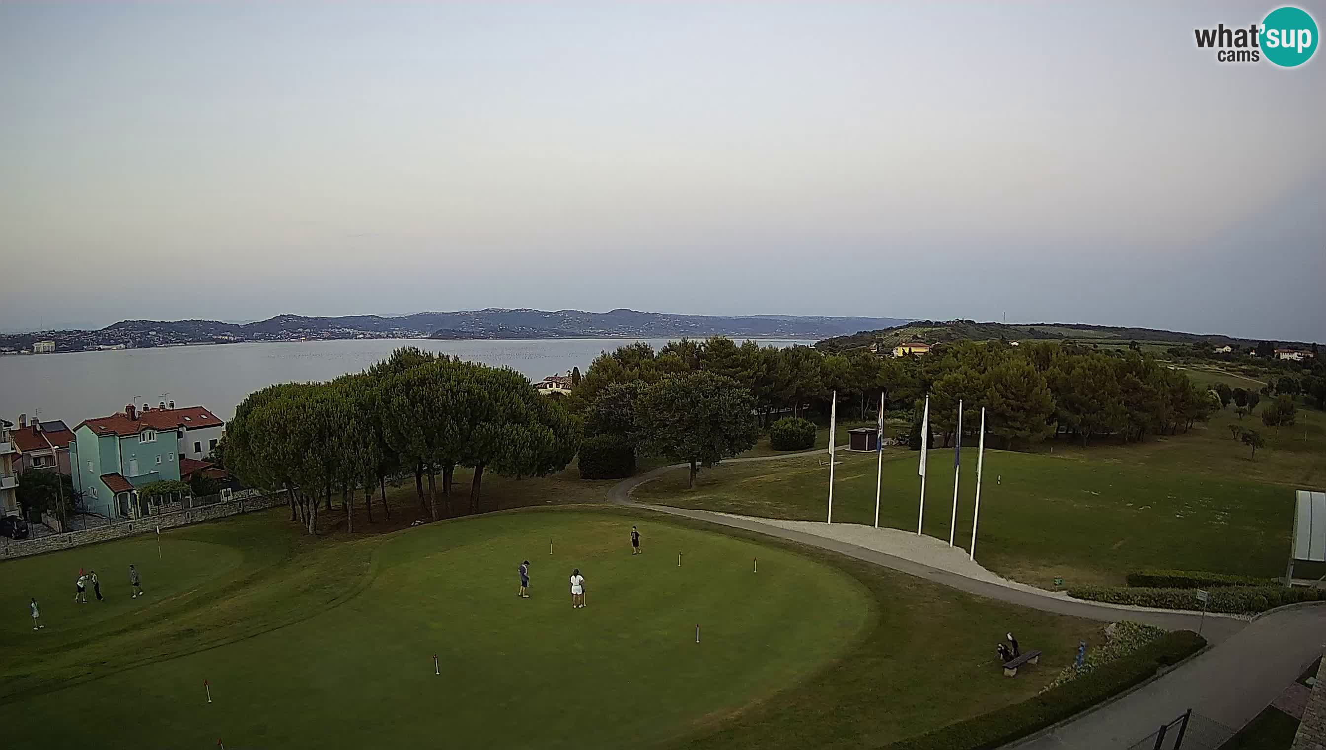 Golf Adriatic Cámara web en vivo Savudrija – Rezidencija Skiper – Istria – Croacia