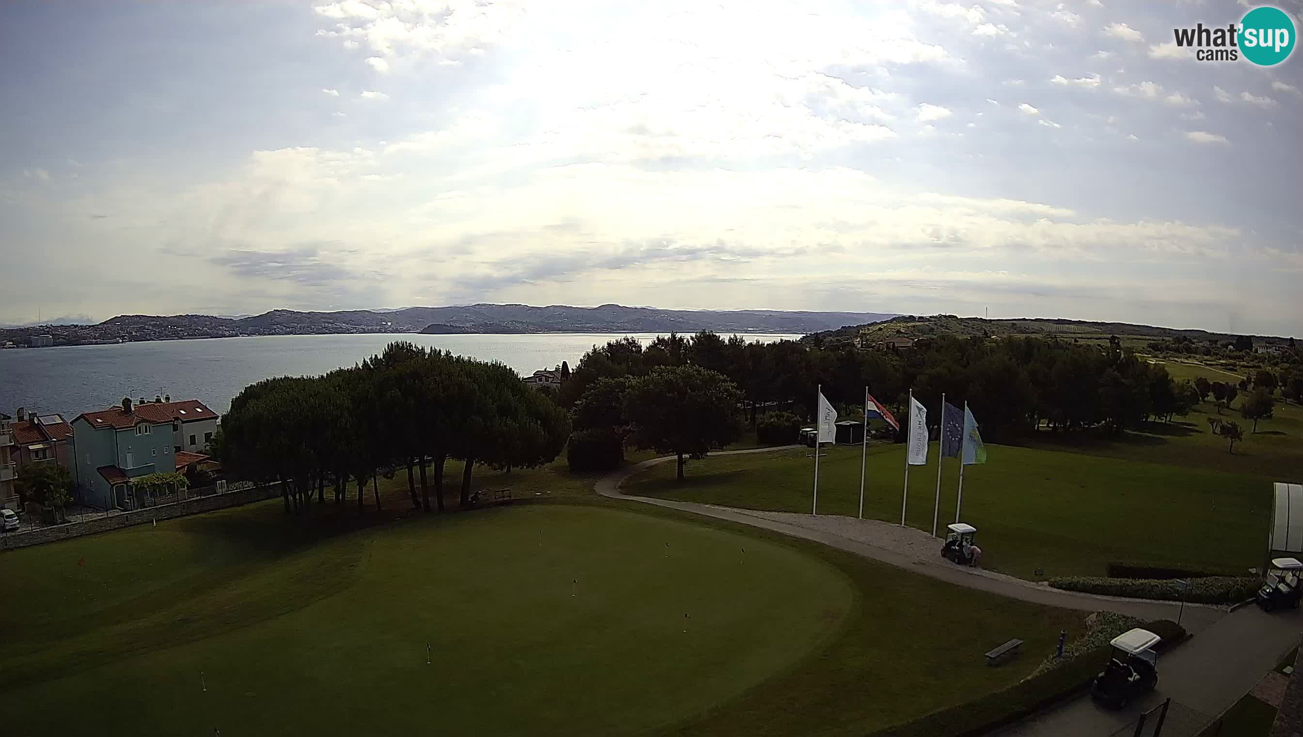 Golf Adriatic Spletna kamera v živo Savudrija – Rezidencija Skiper – Istra – Hrvaška