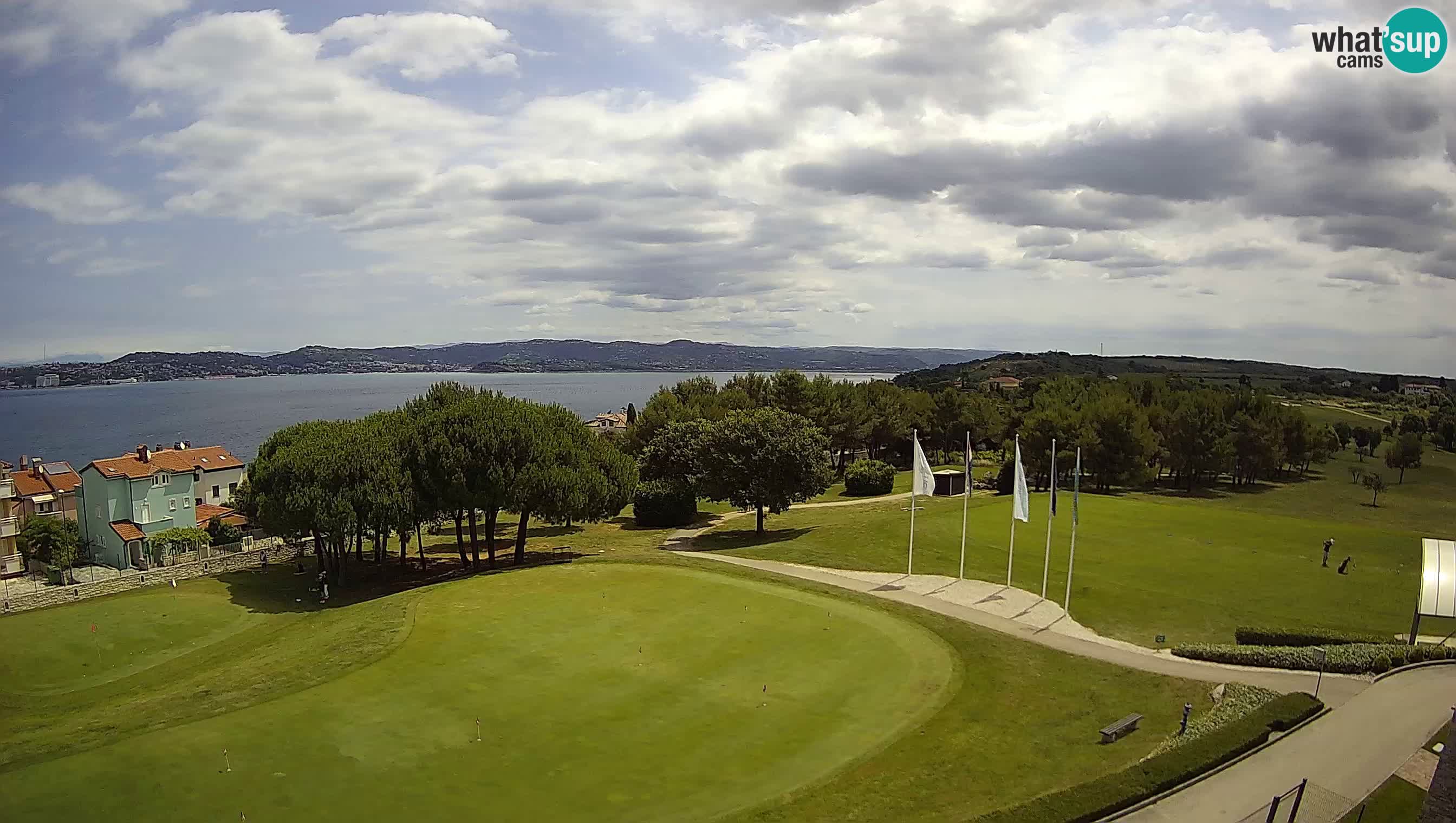 Golf Adriatic Spletna kamera v živo Savudrija – Rezidencija Skiper – Istra – Hrvaška